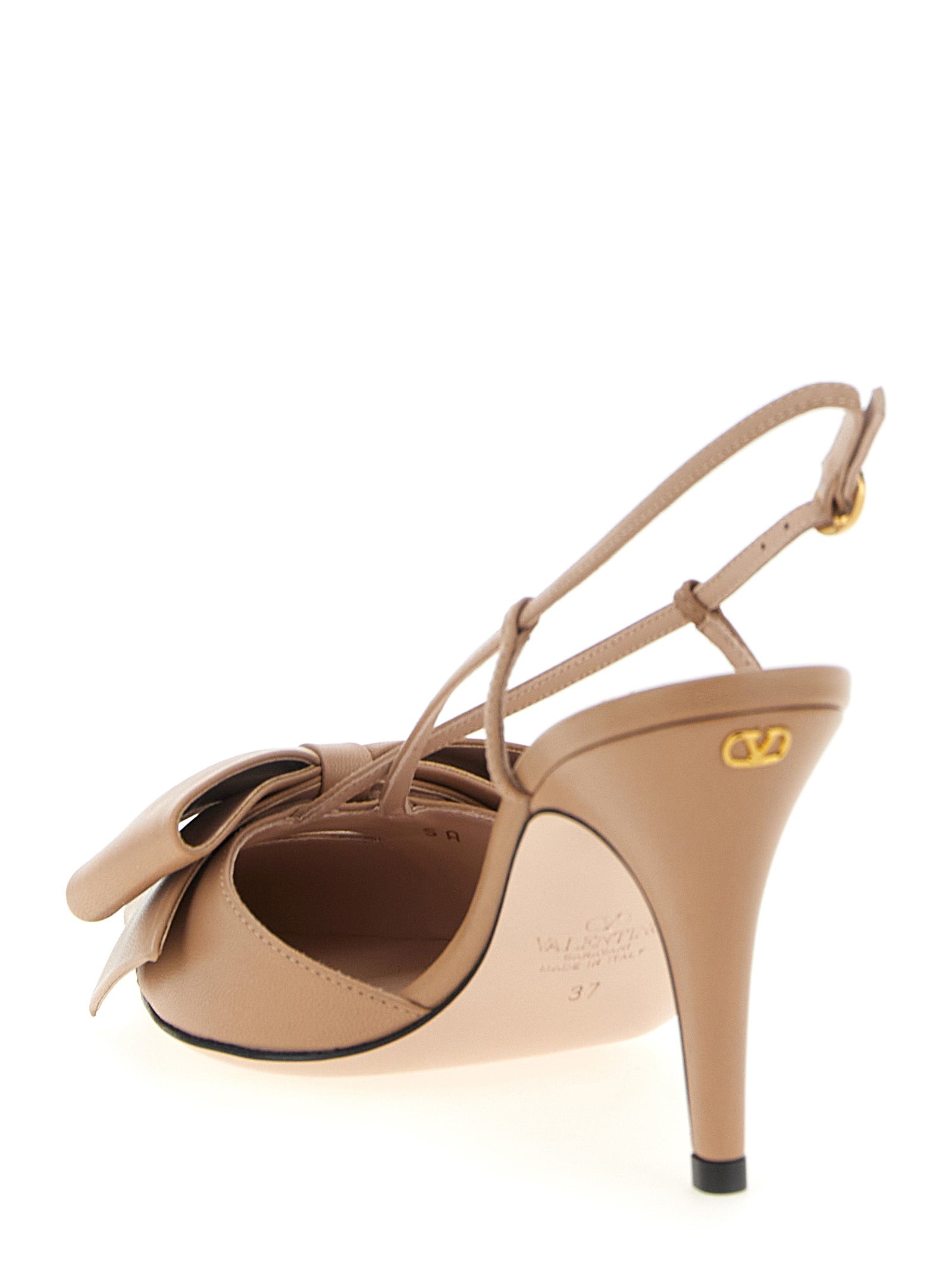 Valentino Garavani Mehrfarbige Leder-Pumps mit hohem Absatz