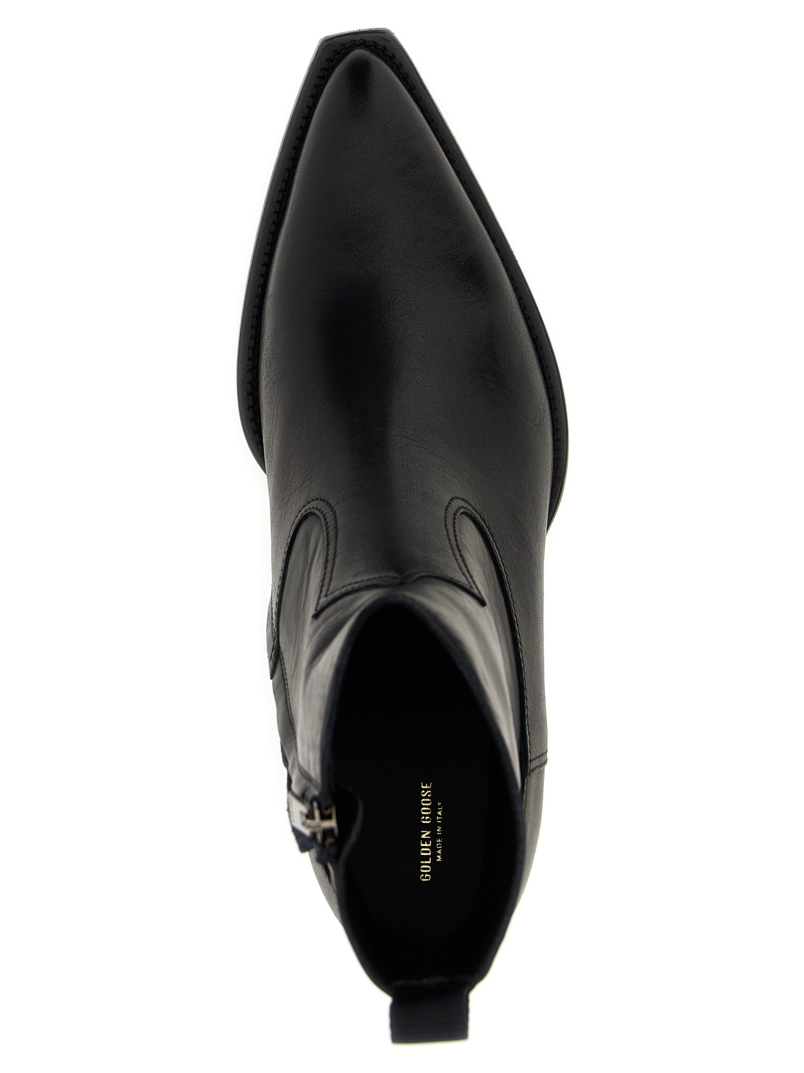Golden Goose Schwarze Chelsea Boots aus Rindsleder