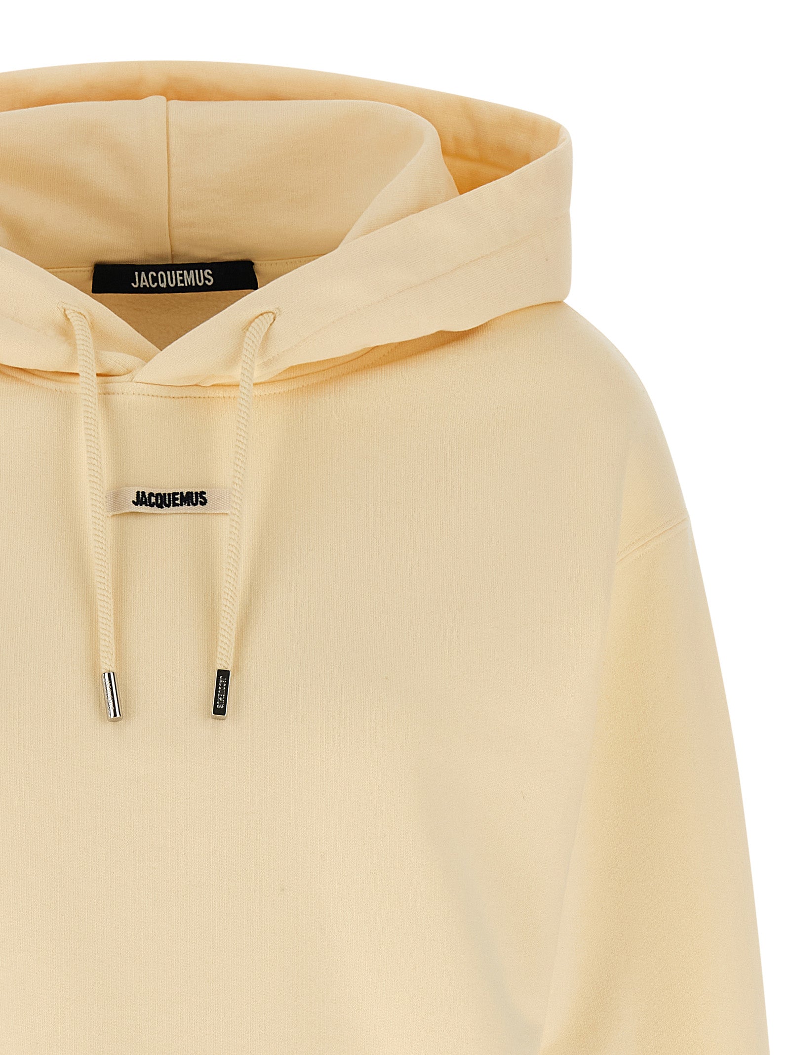 Jacquemus Beige Baumwoll-Kapuzenpullover