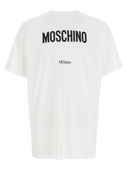 Moschino Bicolor Cotton T-Shirt