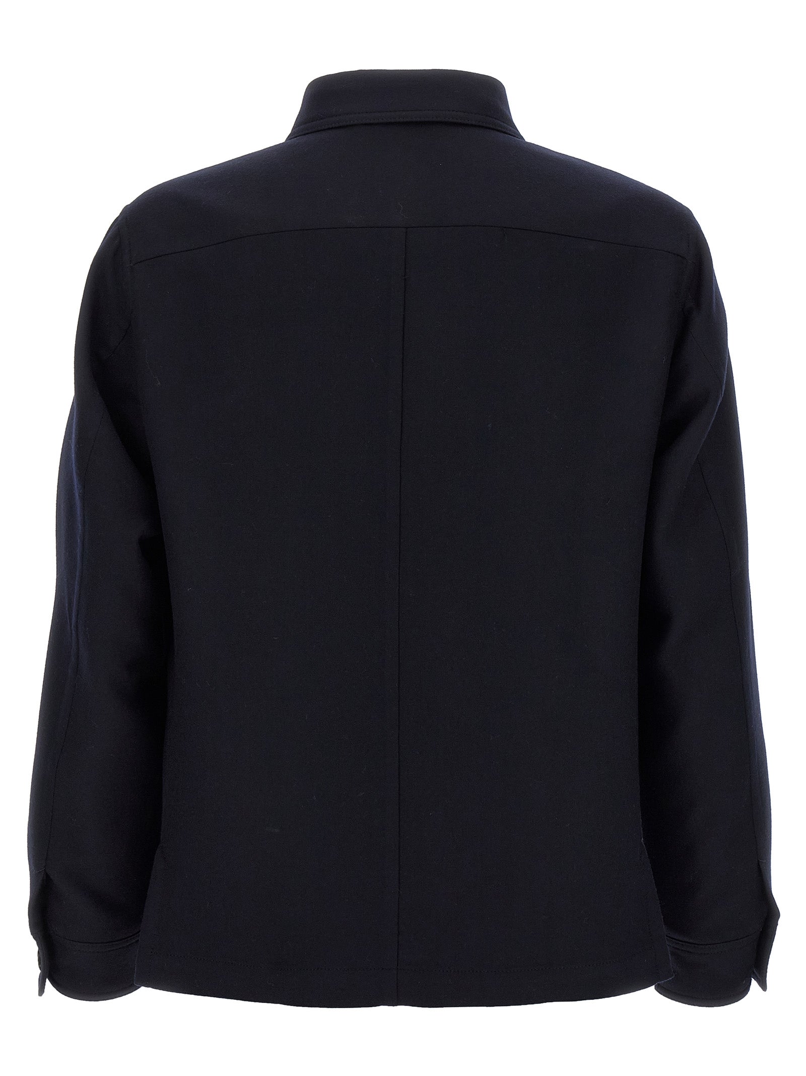 Tom Ford Blaue Wollbluse