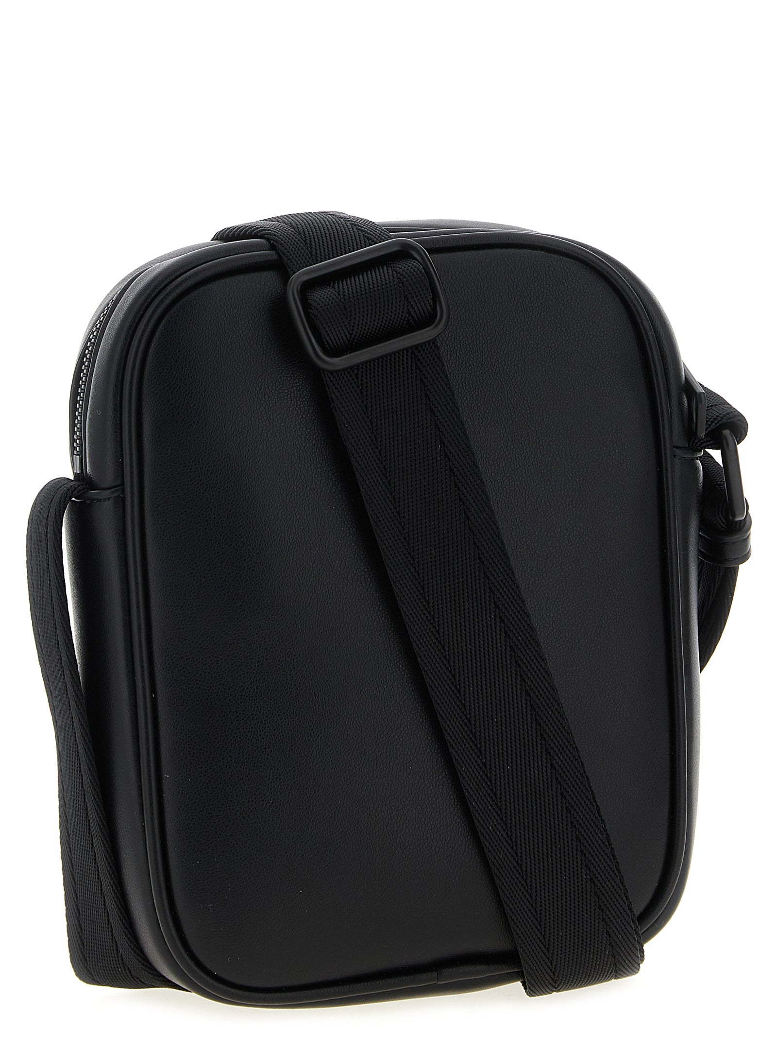 Diesel Schwarze Crossbody-Tasche aus Polyethylen