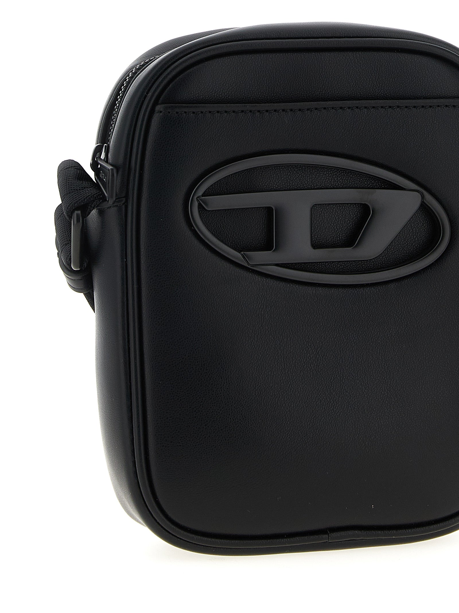 Diesel Schwarze Crossbody-Tasche aus Polyethylen