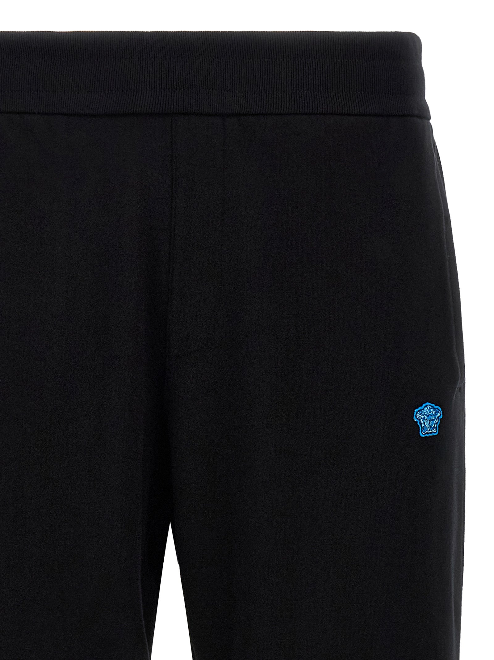 Versace Schwarze Baumwoll-Jogginghose (Trainingshose)