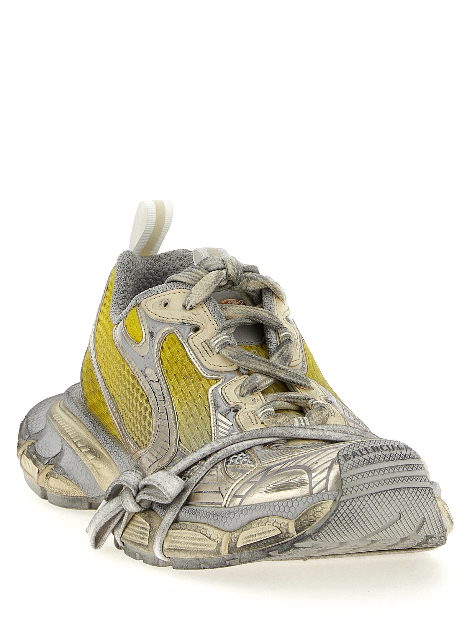 Balenciaga Zweifarbige Sneaker aus Polyethylen im Athletic-Stil