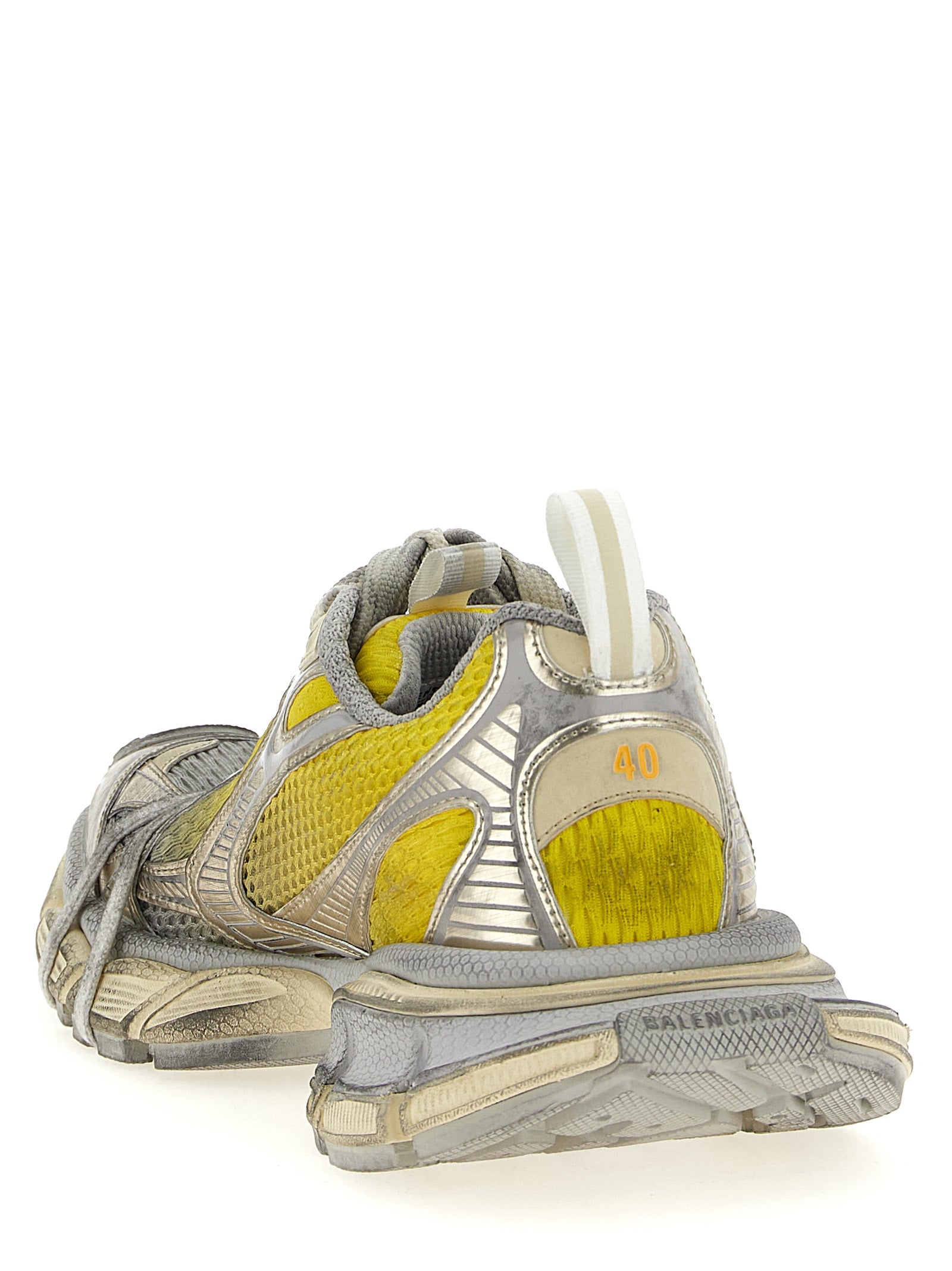 Balenciaga Zweifarbige Sneaker aus Polyethylen im Athletic-Stil