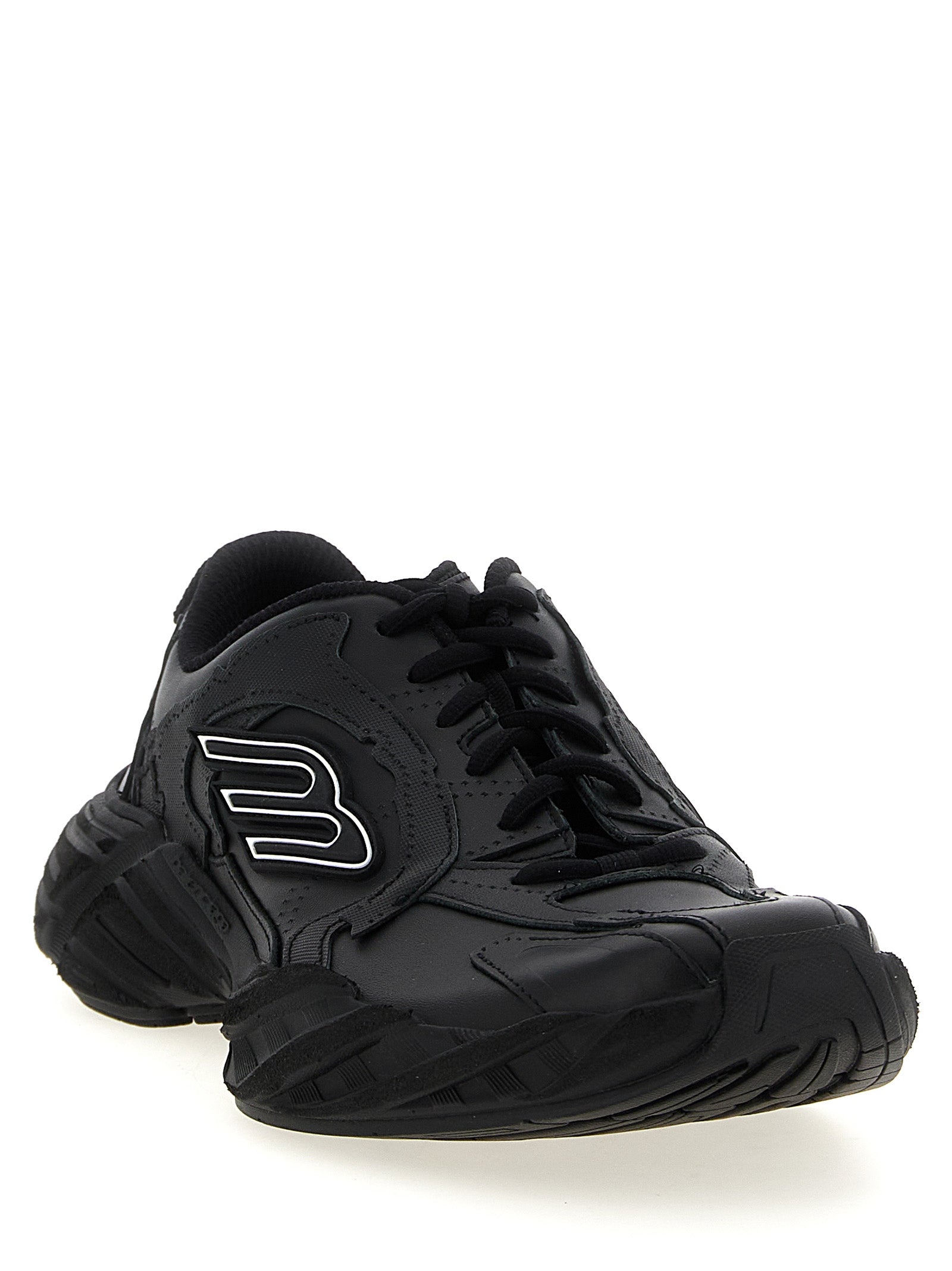 Balenciaga Schwarze Kalbsleder-Sneaker