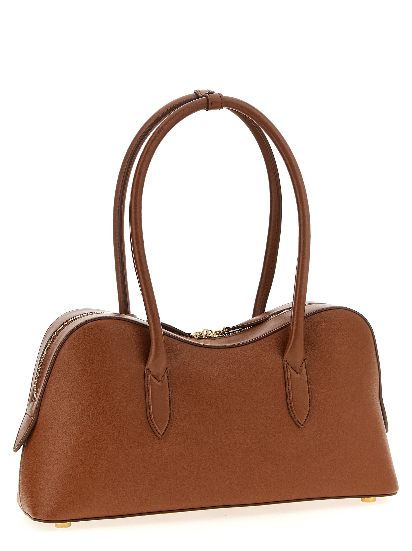 Stella McCartney Schultertasche aus braunem Polyamid