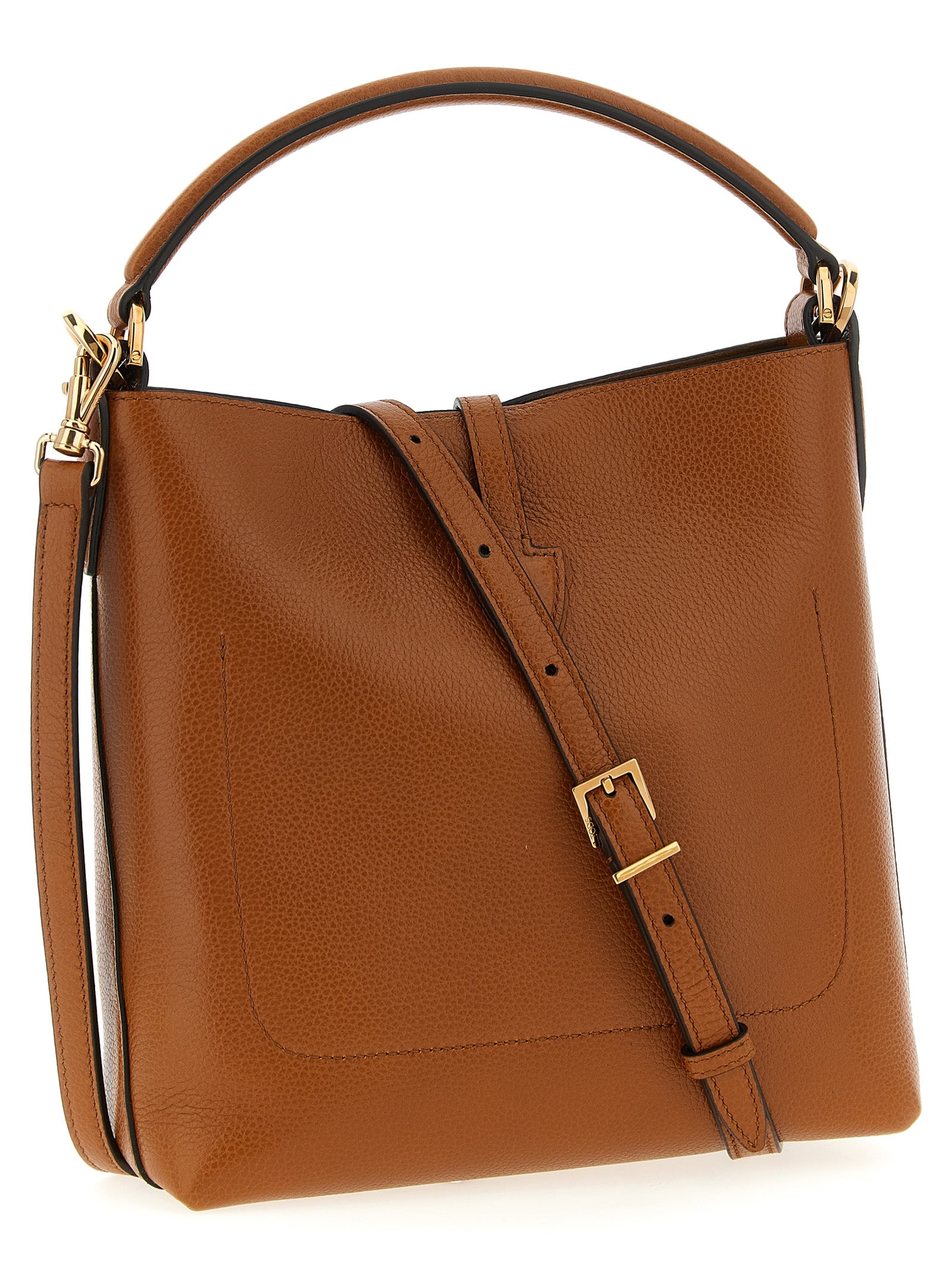Tod's Braune Kalbsleder-Handtasche