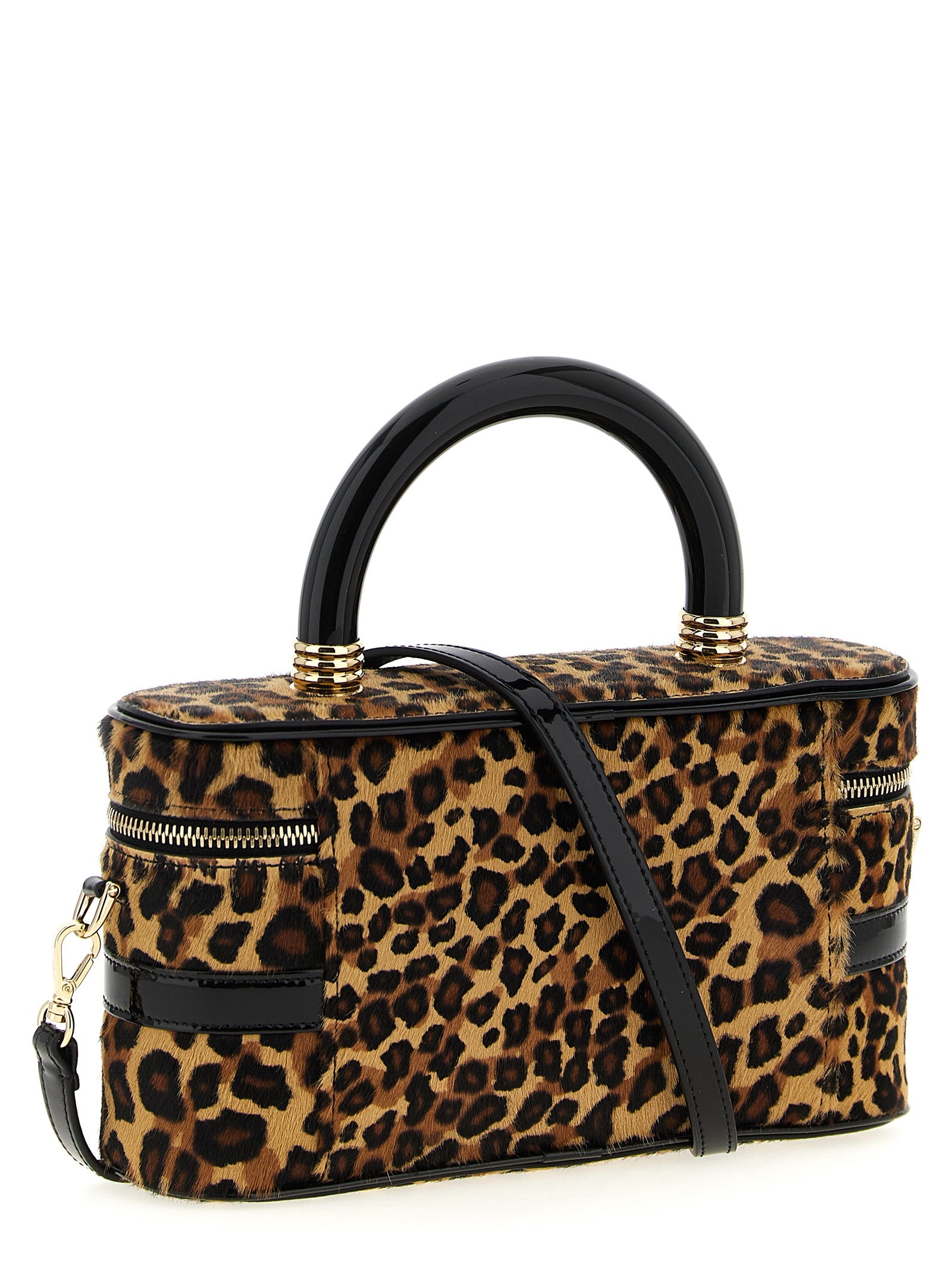 Roger Vivier Handtasche aus mehrfarbigem Kalbsleder