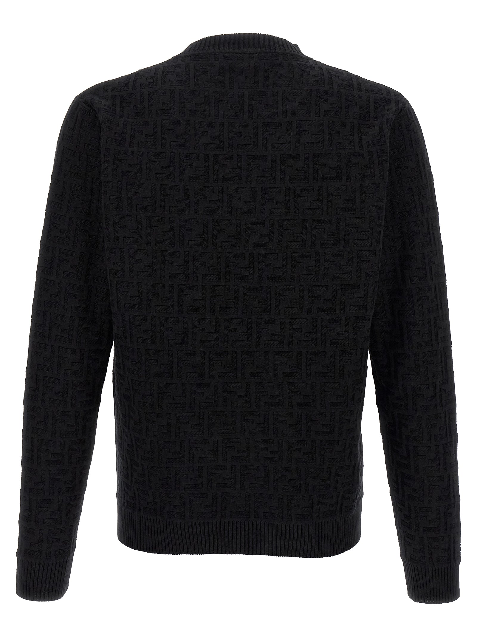 Fendi Schwarzer Baumwollcardigan