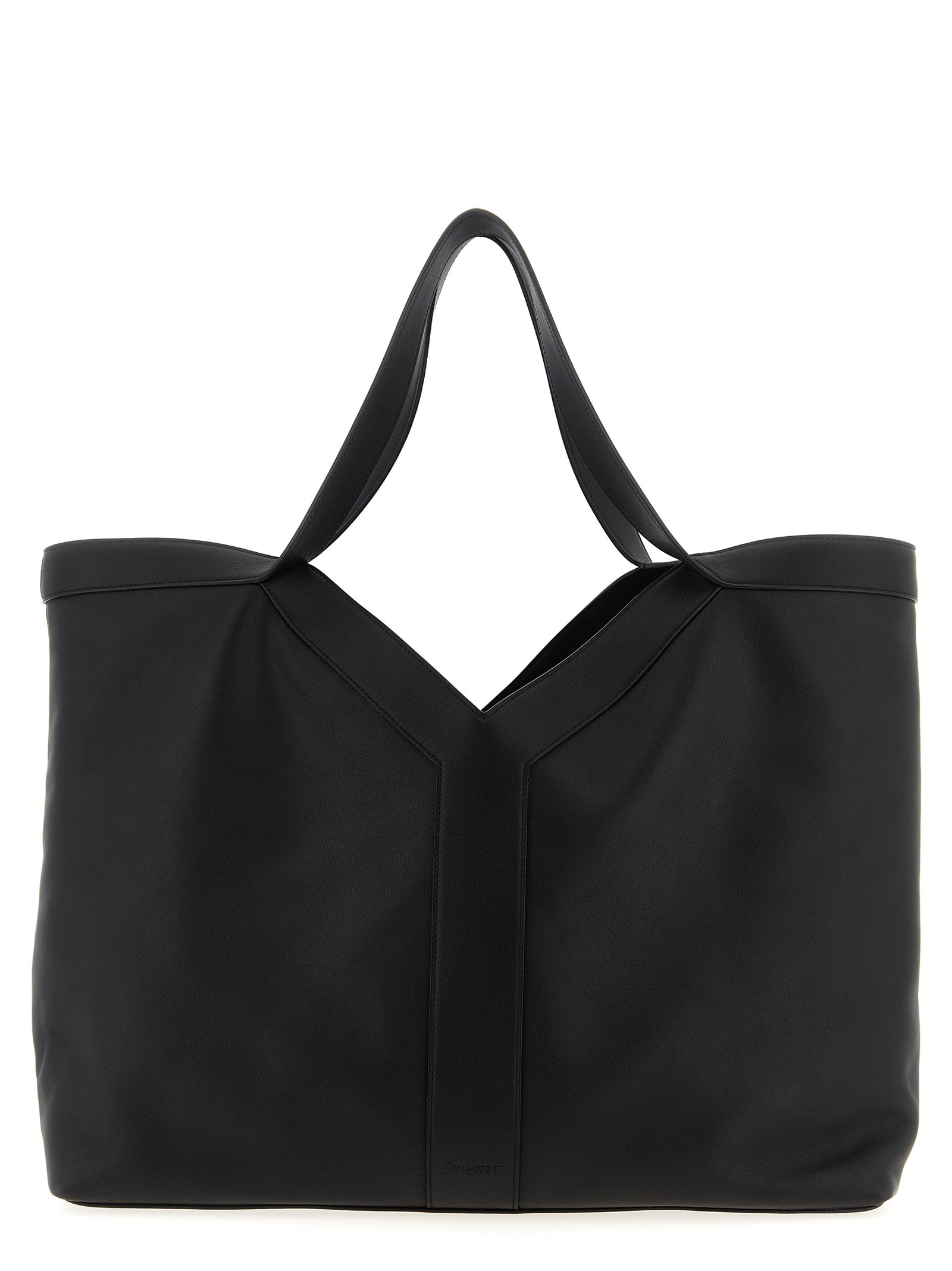 Saint Laurent Schwarze Kalbsleder-Tasche