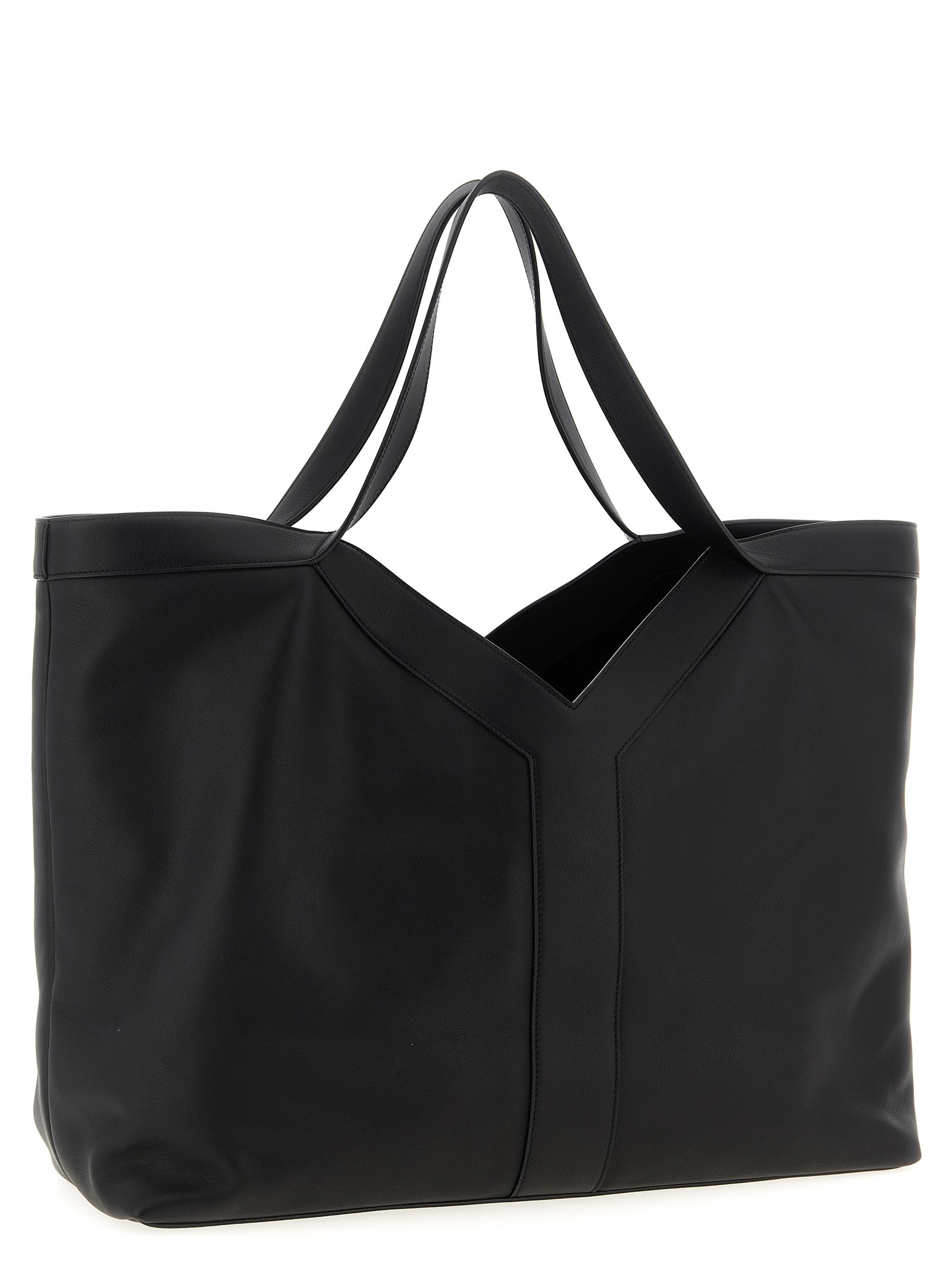 Saint Laurent Schwarze Kalbsleder-Tasche