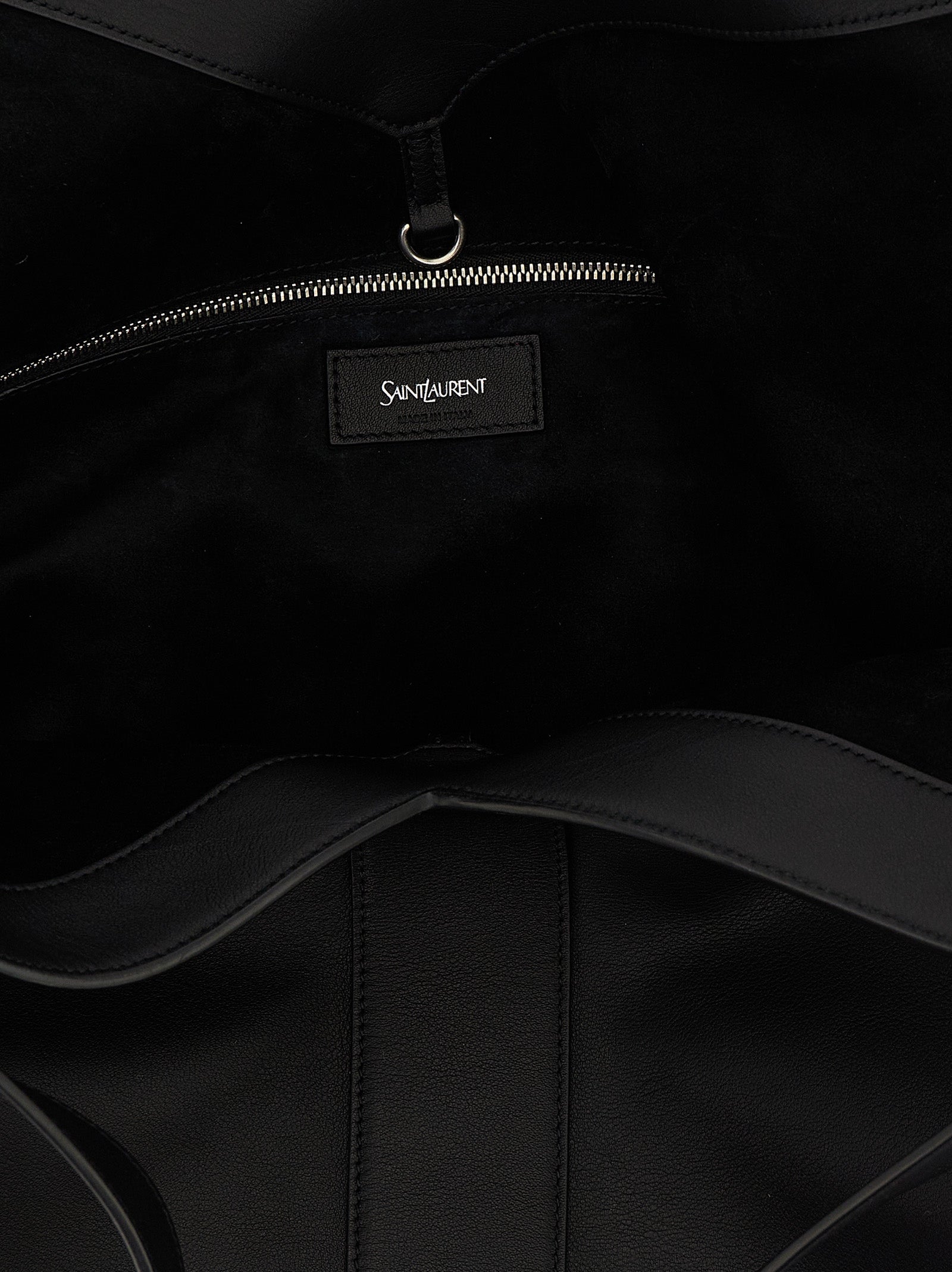 Saint Laurent Schwarze Kalbsleder-Tasche