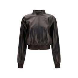 Gucci Brauner Lamm Ovis Aries Aries Bomber