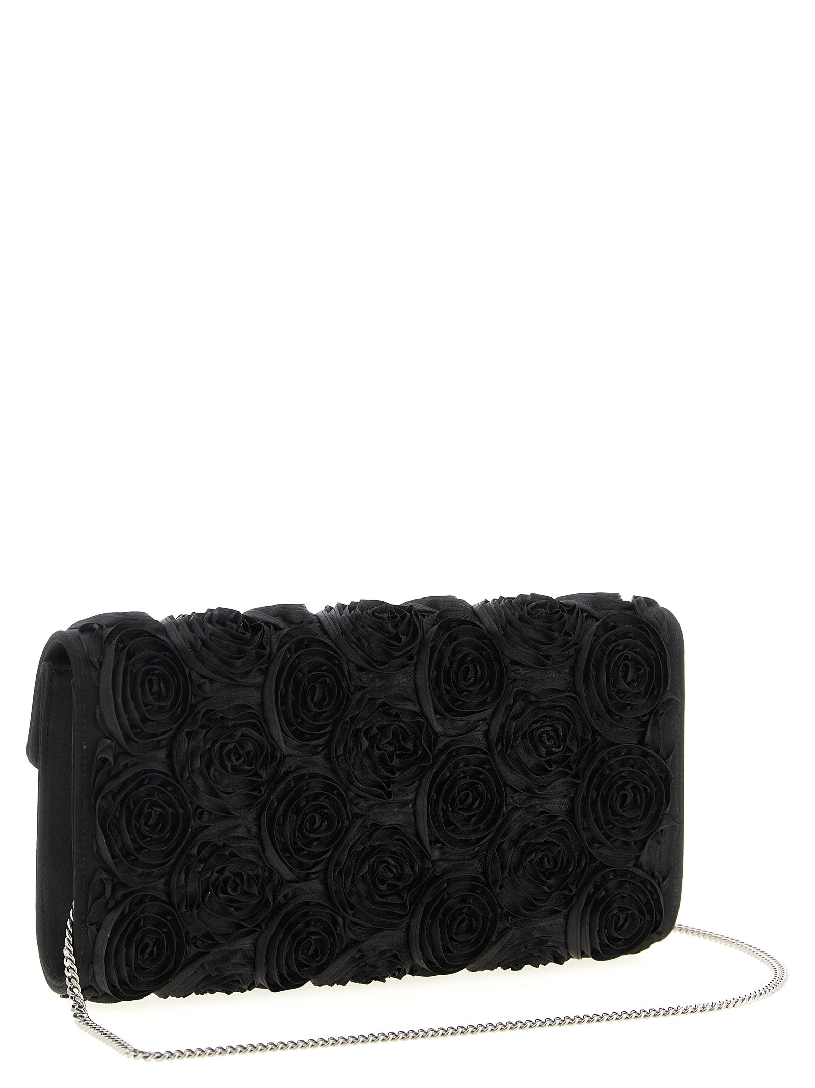 Roger Vivier Schwarze Clutch aus Viskose