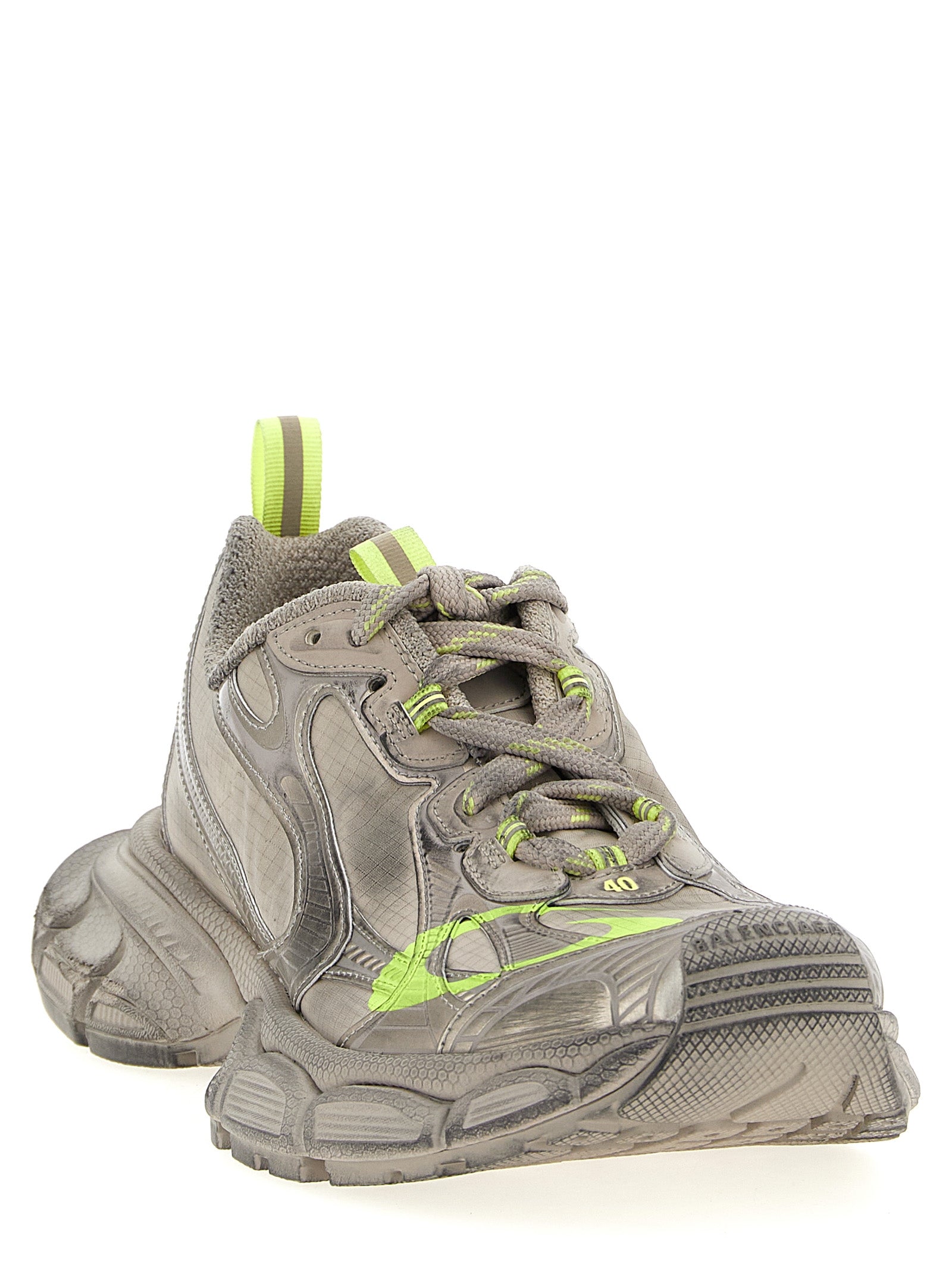 Balenciaga Graue Sneaker aus Polyethylen im Athletic-Stil