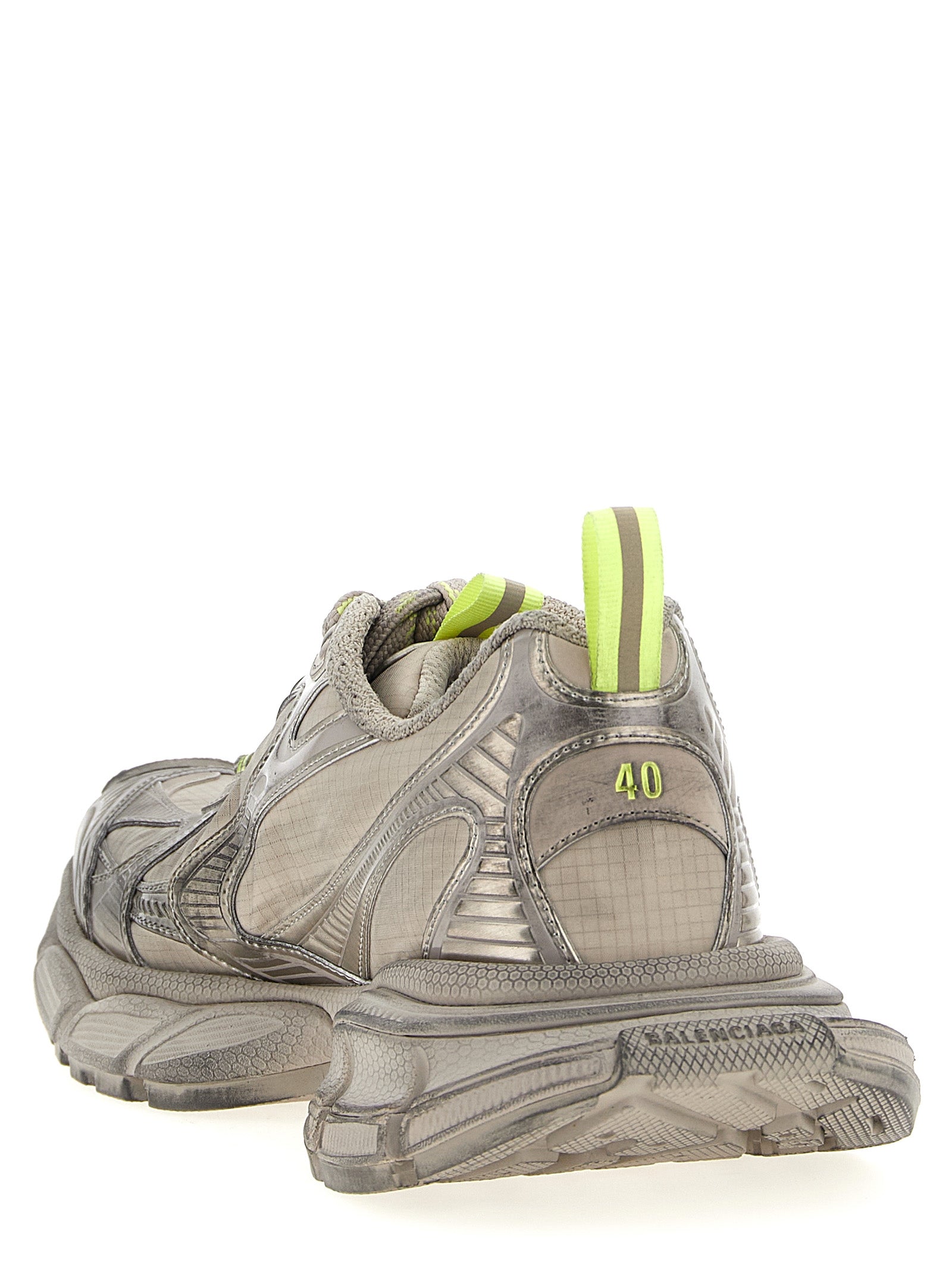 Balenciaga Graue Sneaker aus Polyethylen im Athletic-Stil