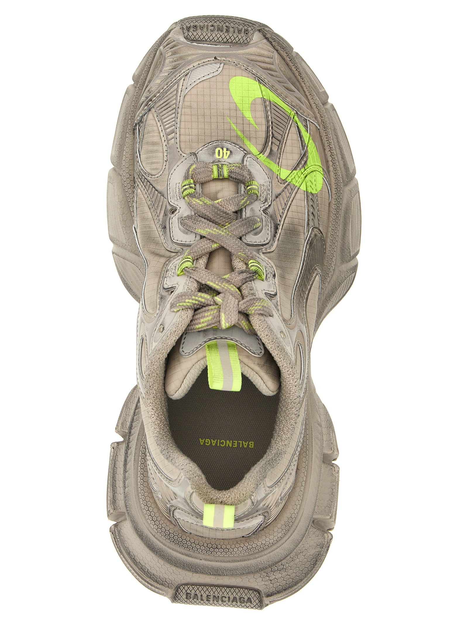Balenciaga Graue Sneaker aus Polyethylen im Athletic-Stil