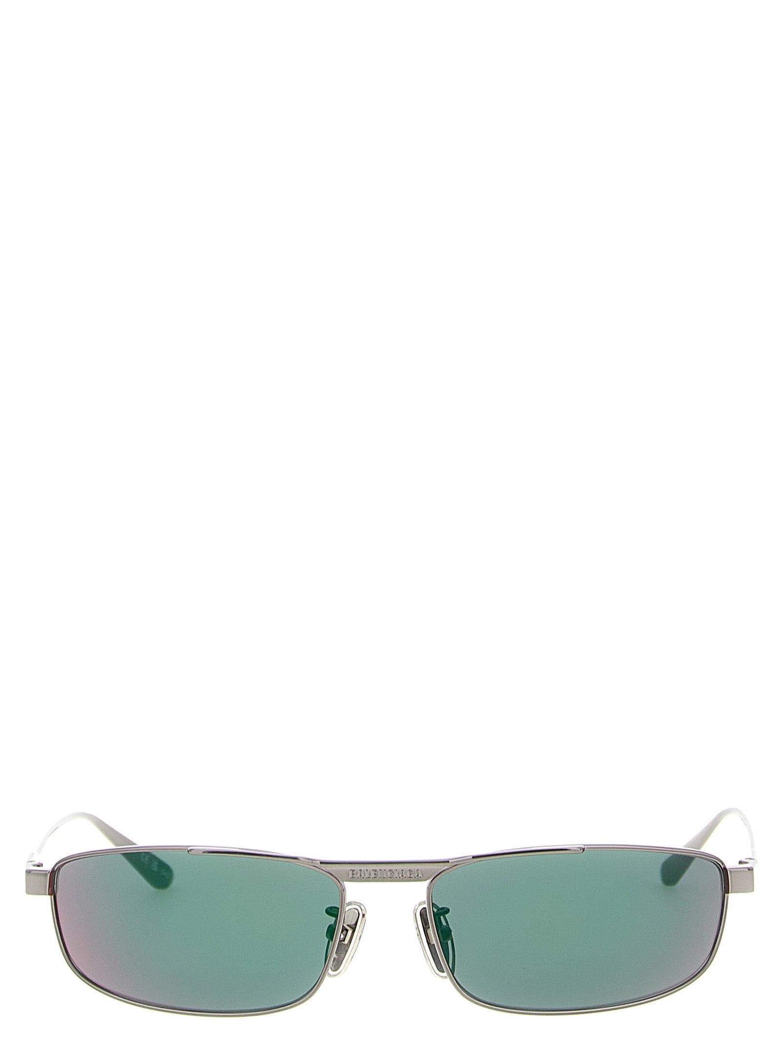 Balenciaga Sonnenbrille aus Edelstahl in Multicolor