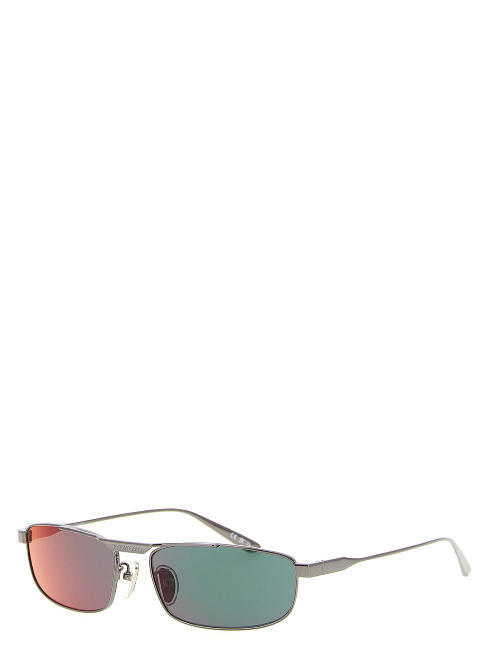 Balenciaga Sonnenbrille aus Edelstahl in Multicolor
