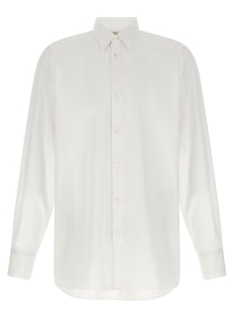 Dries Van Noten Weiße Baumwollbluse