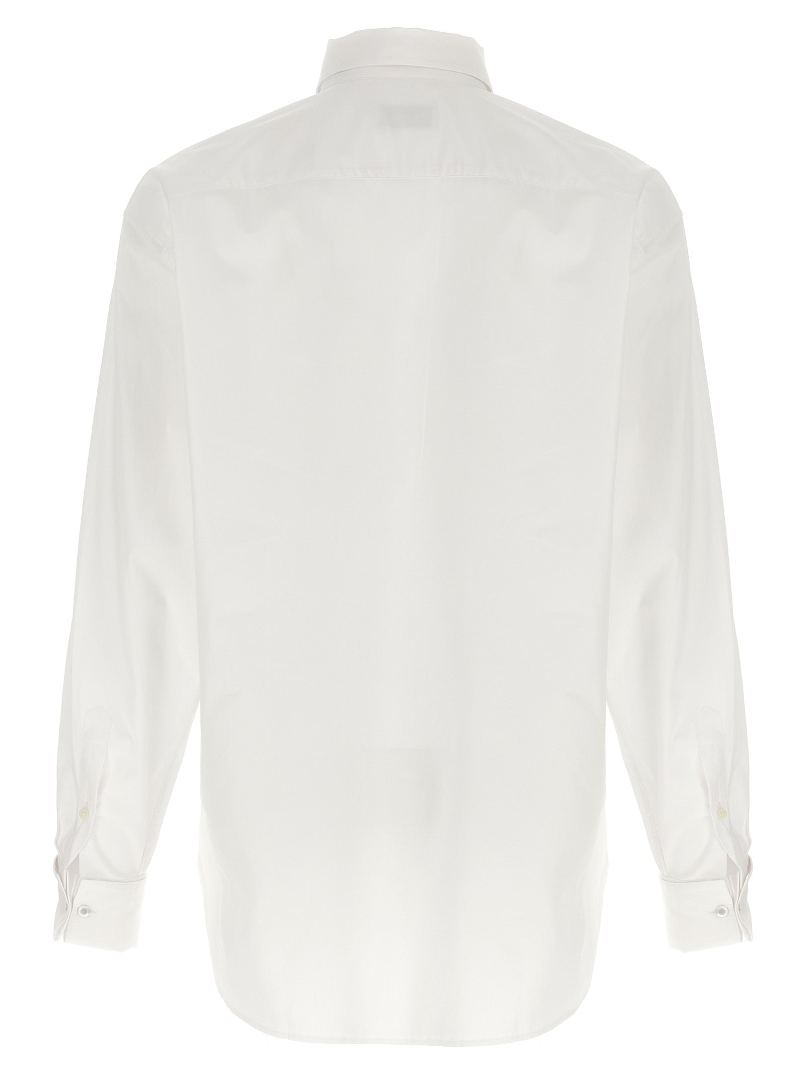 Dries Van Noten Weiße Baumwollbluse