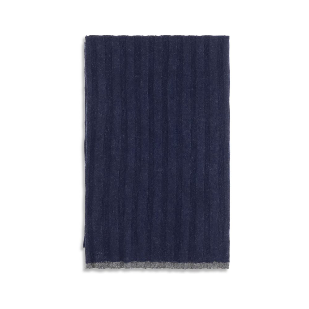 Brunello Cucinelli Blauer Kaschmir-Foulard