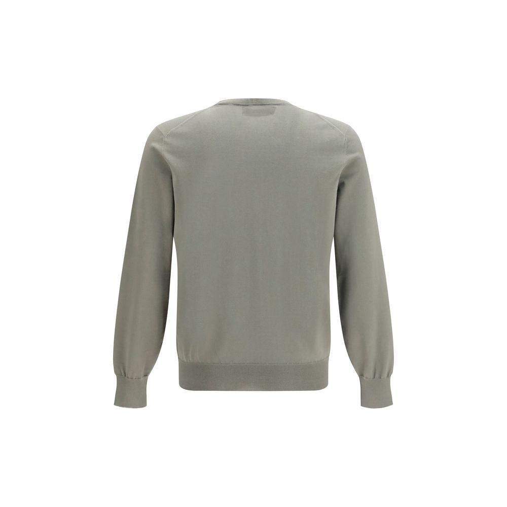 Brunello Cucinelli Zweifarbiger Baumwollpullover