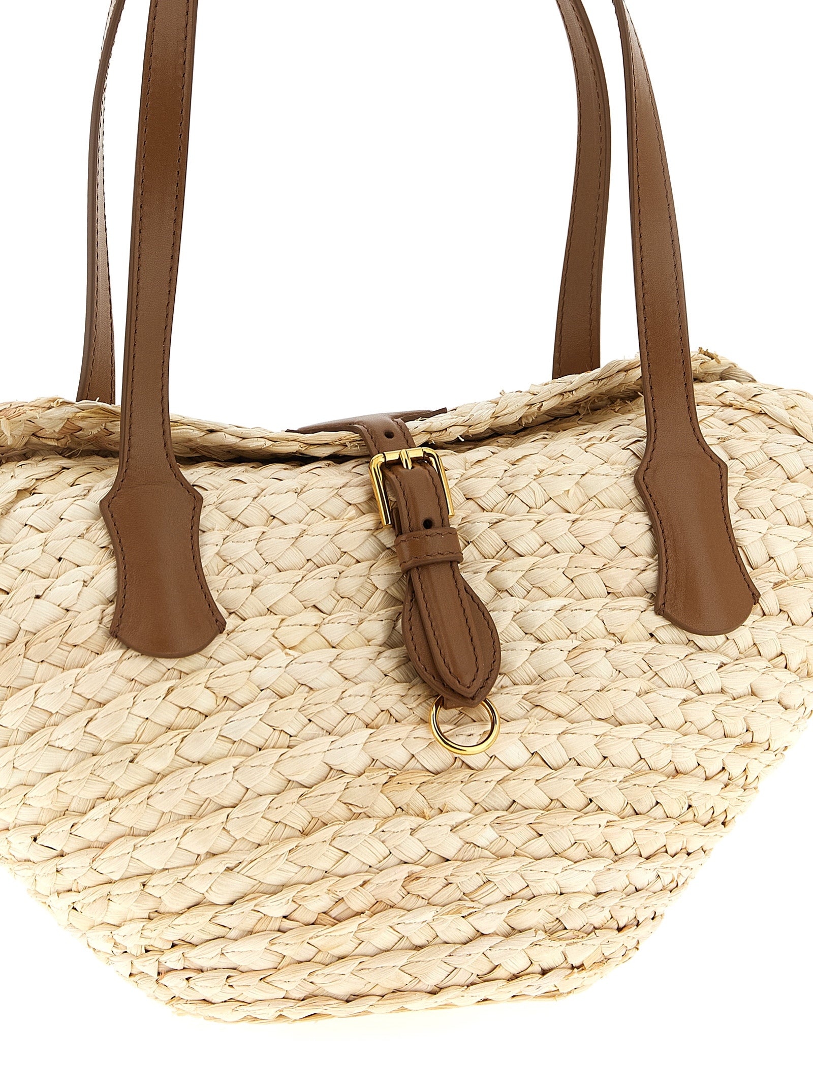 Dolce & Gabbana Beige Kork Schultertasche