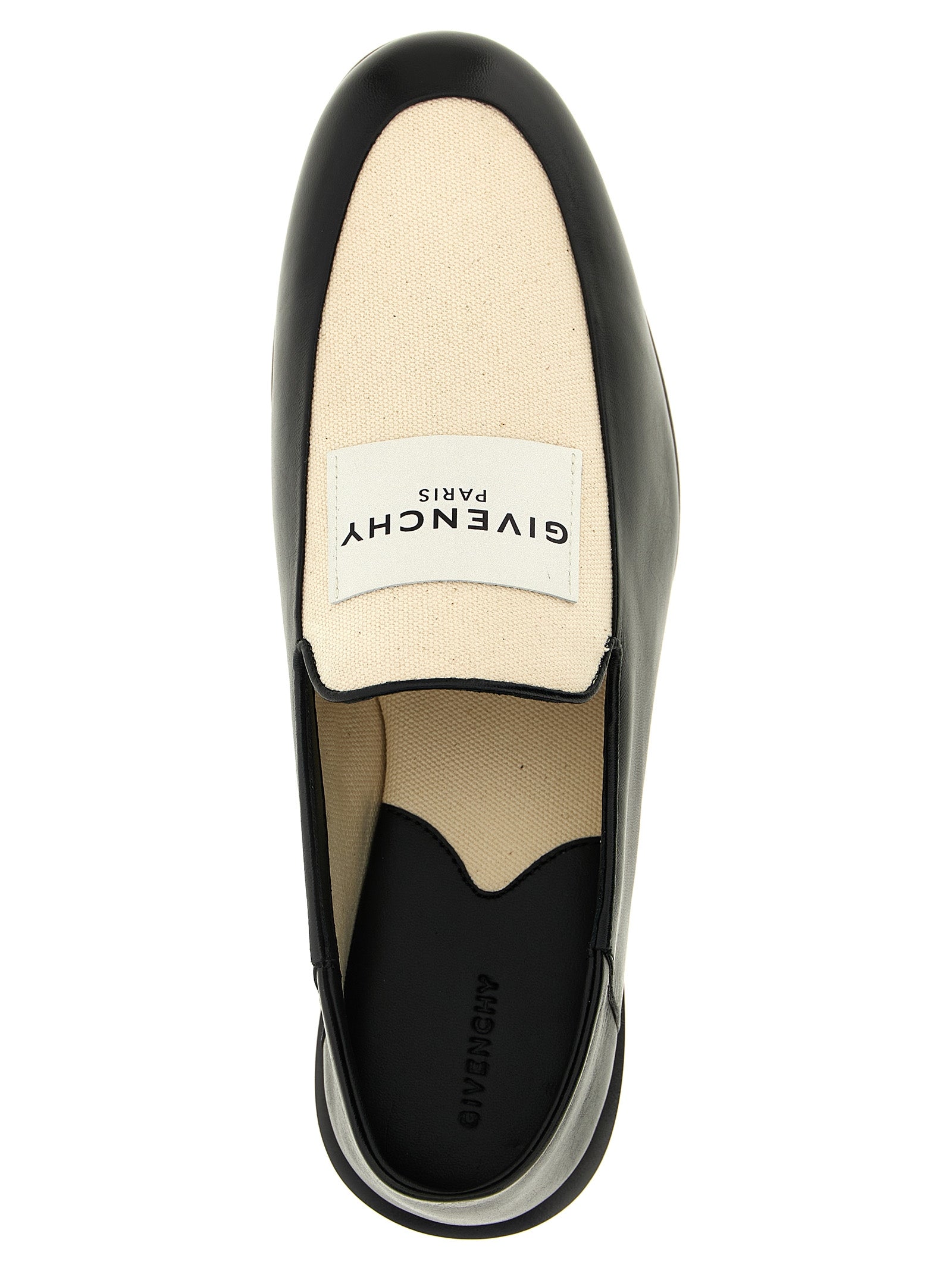 Givenchy Schwarze Loafer aus Lammleder zum Schlüpfen