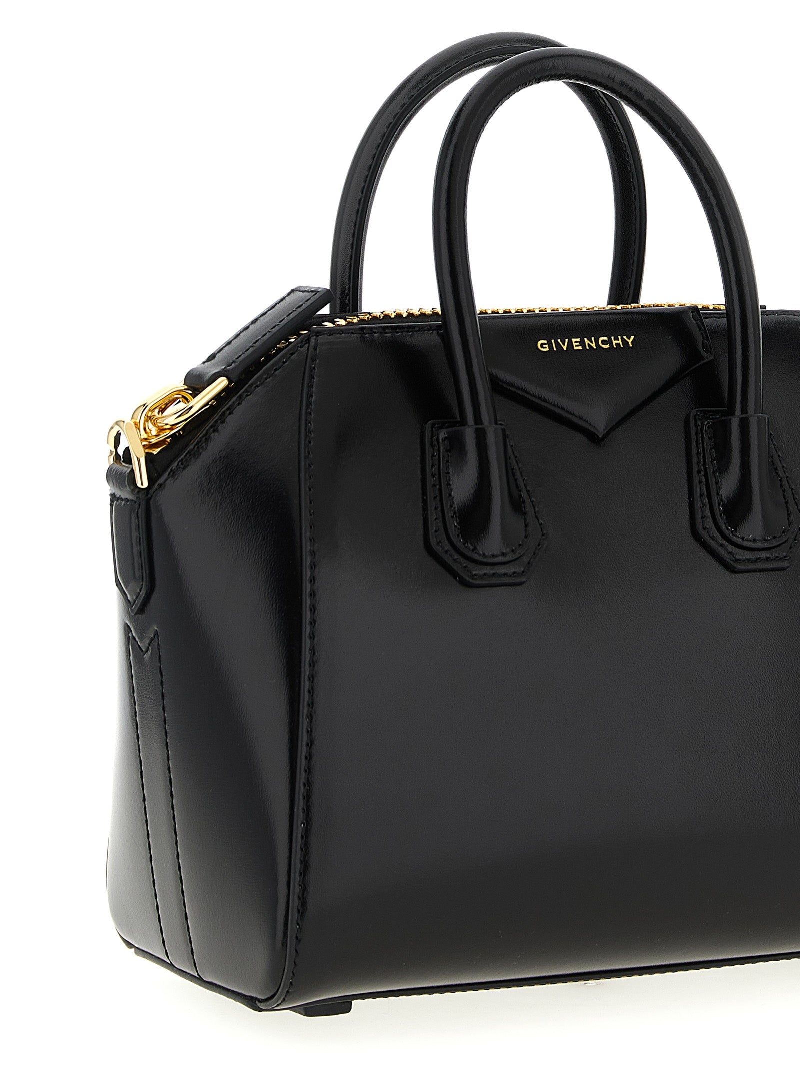 Givenchy Schwarze Kalbsleder-Handtasche