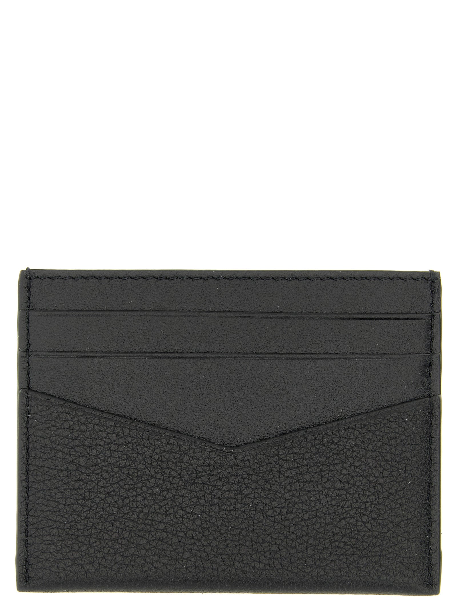 Givenchy Schwarzer Kalbsleder-Kartenetui