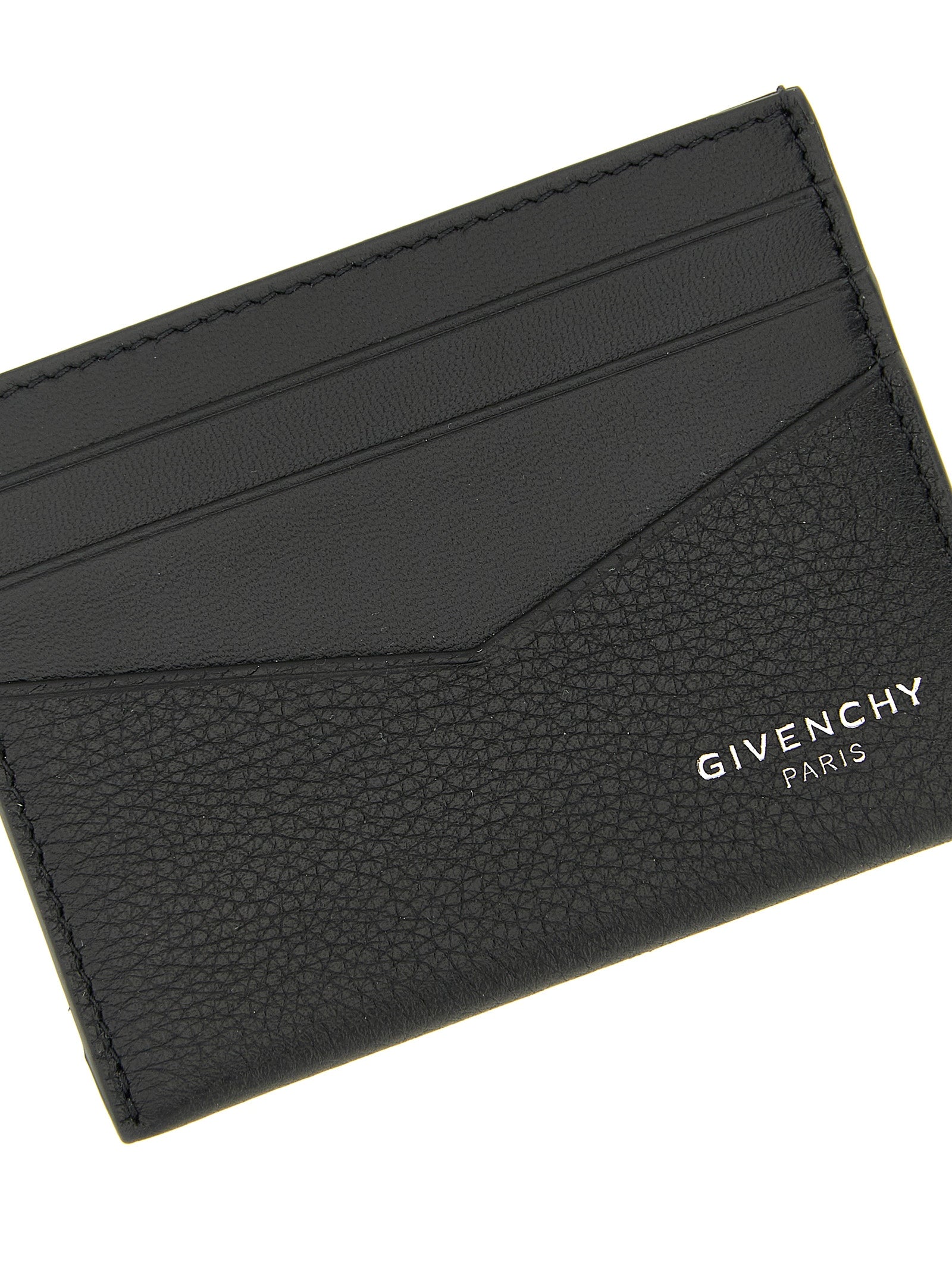 Givenchy Schwarzer Kalbsleder-Kartenetui