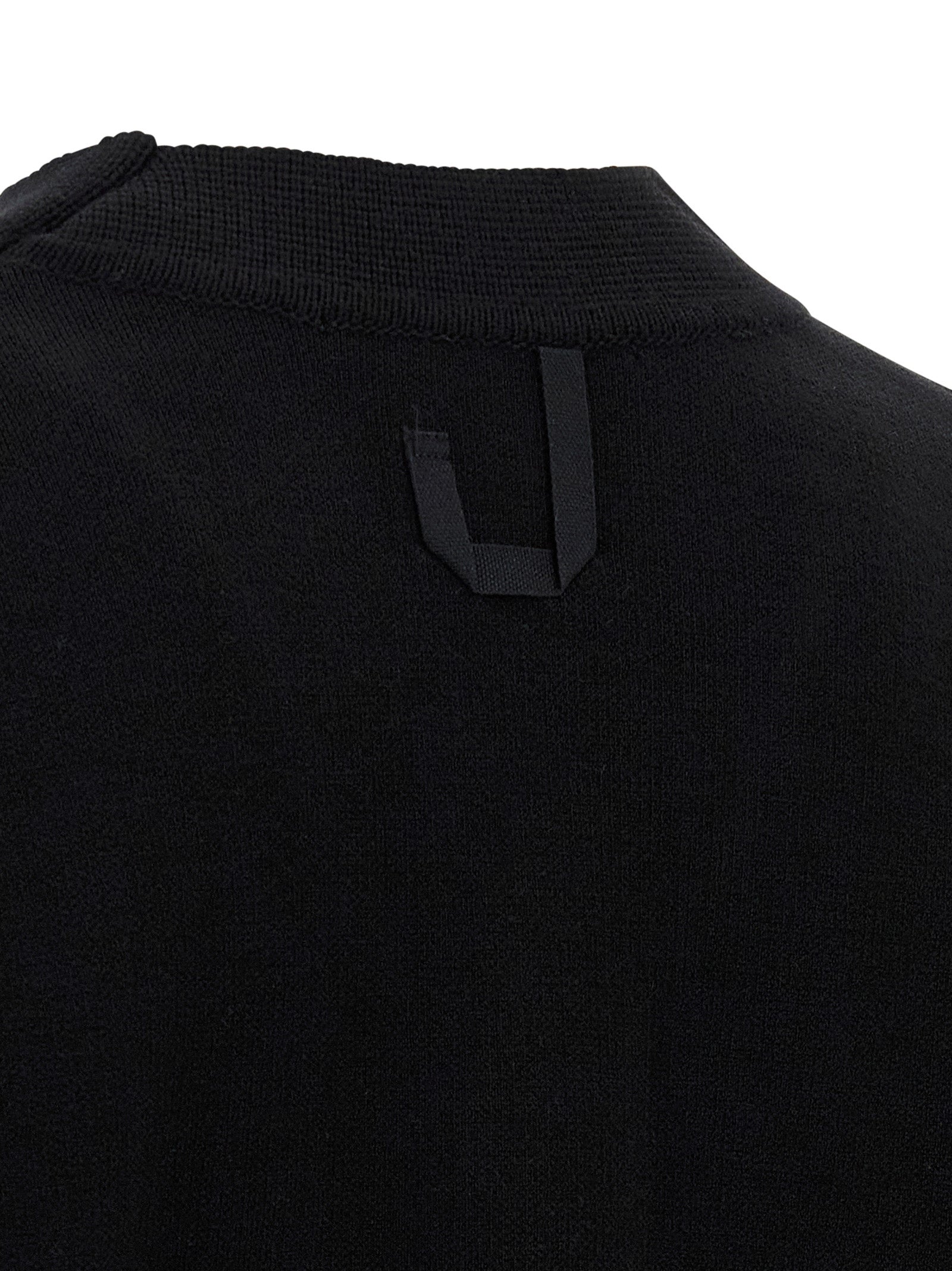 Jacquemus Schwarzer Cardigan aus Merinowolle