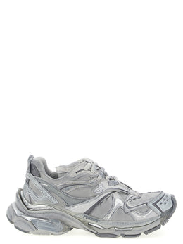 Balenciaga Graue Sneaker aus Polyethylen im Athletic-Stil