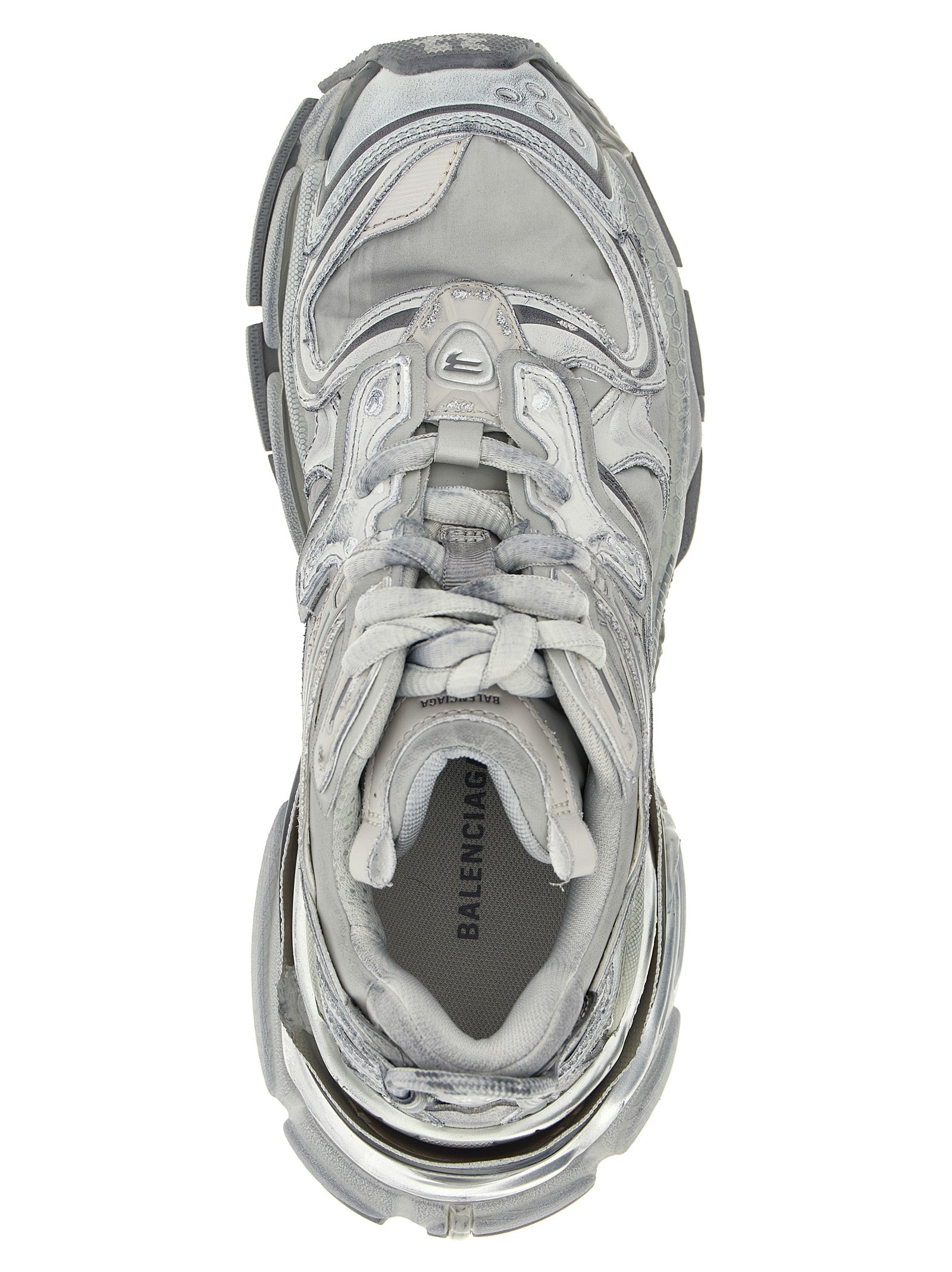Balenciaga Graue Sneaker aus Polyethylen im Athletic-Stil