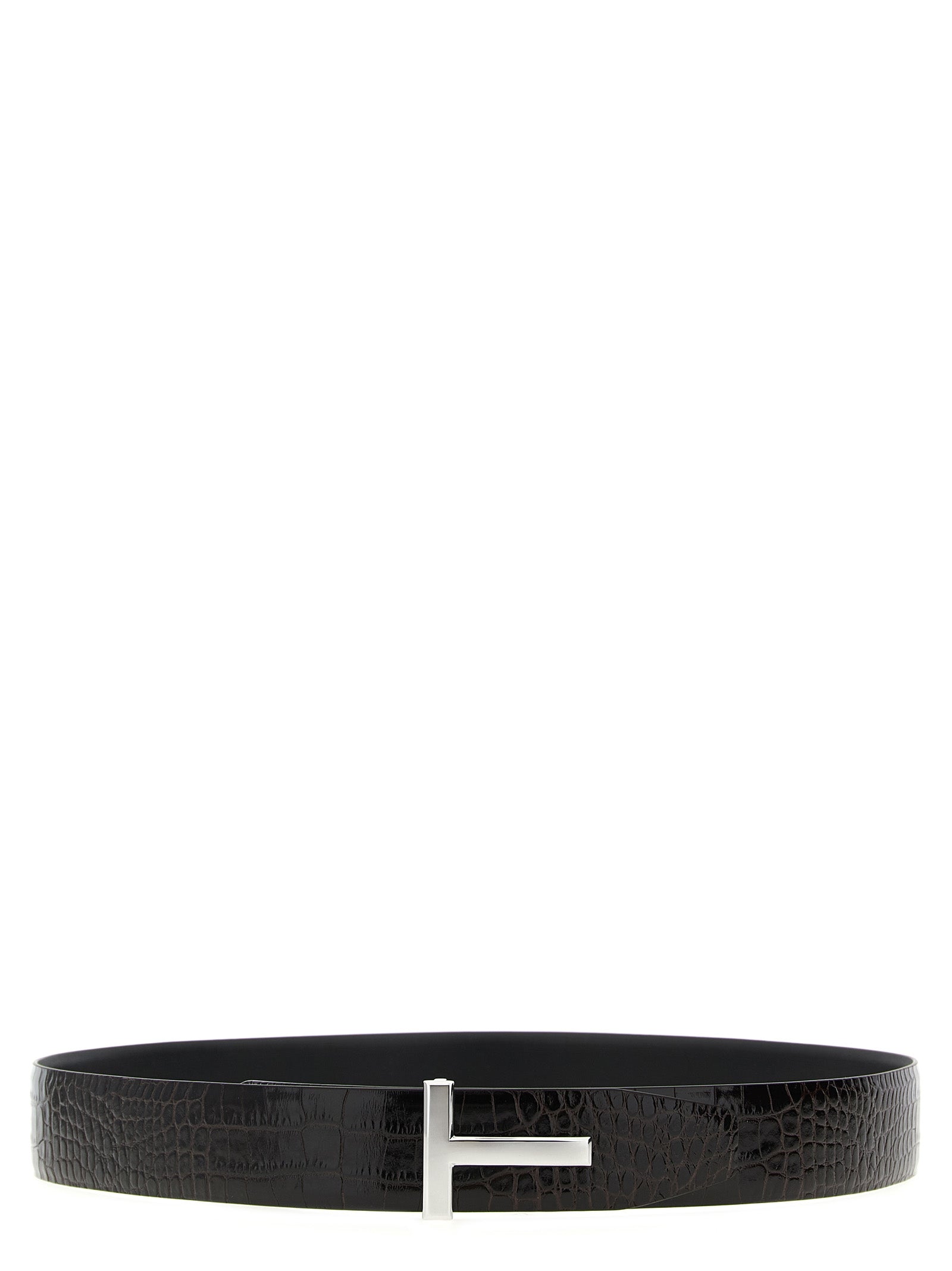 Tom Ford Brauner Kalbsleder Gürtel Regular