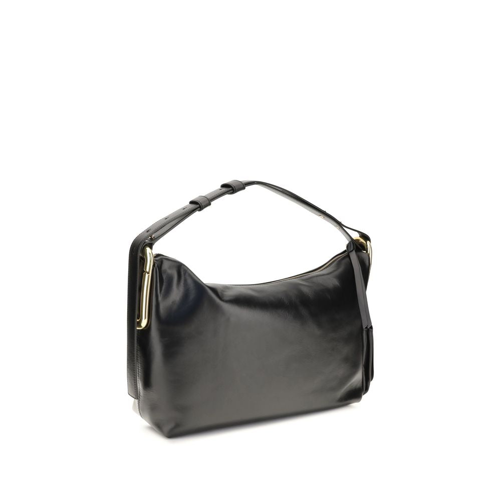 Marc Jacobs Schwarze Kalbsleder Bos Taurus Handtasche