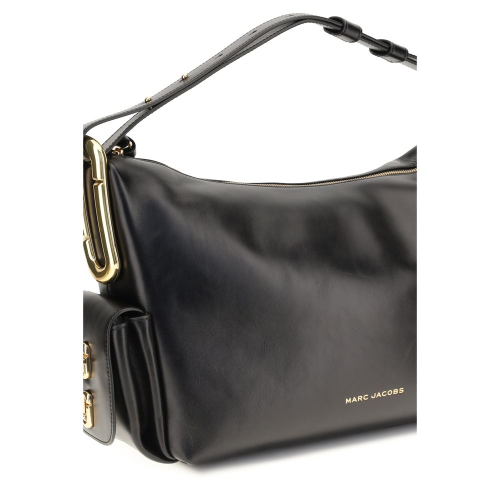 Marc Jacobs Schwarze Kalbsleder Bos Taurus Handtasche
