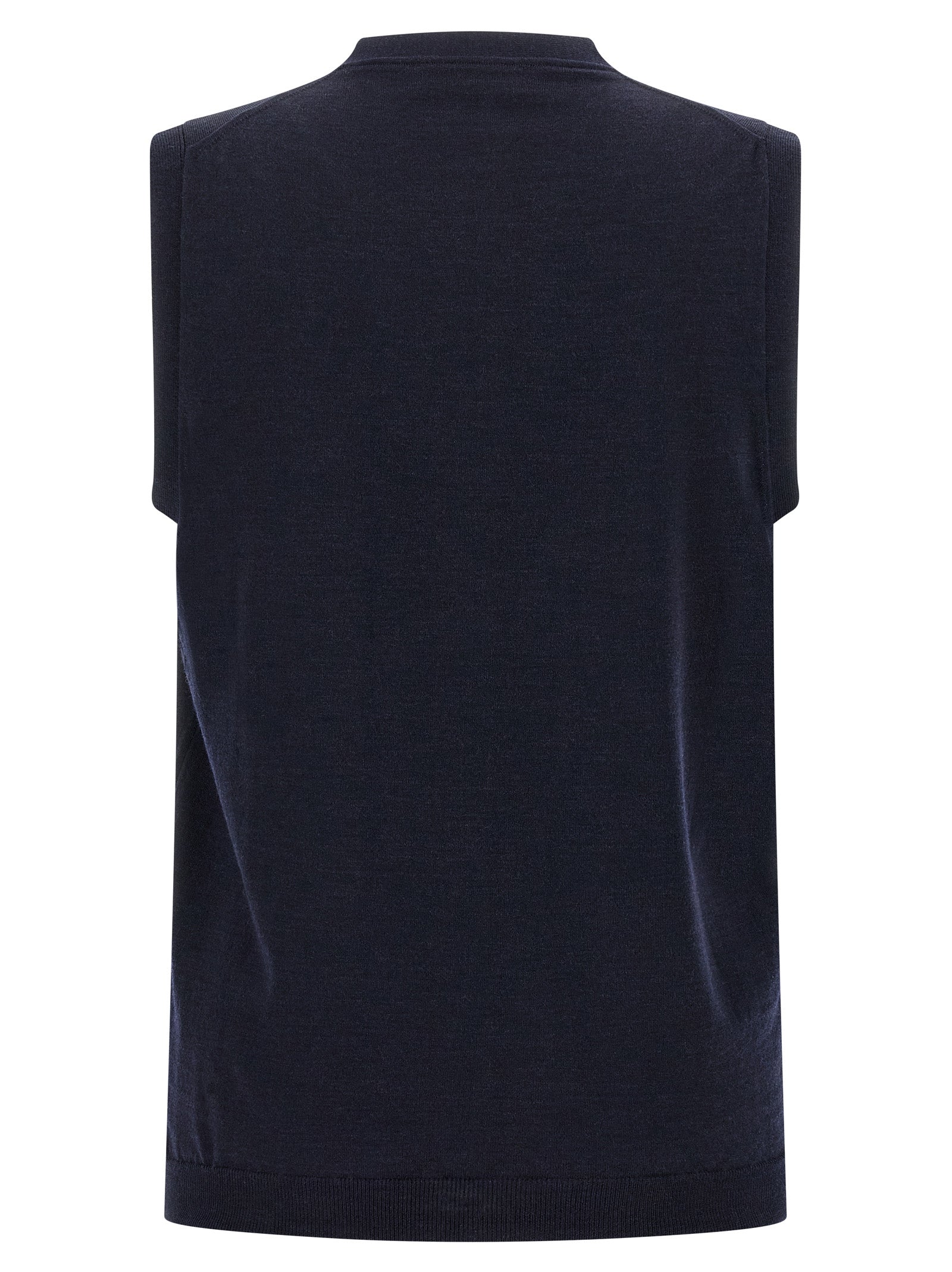 ZANONE Blauer Cardigan aus Schurwolle