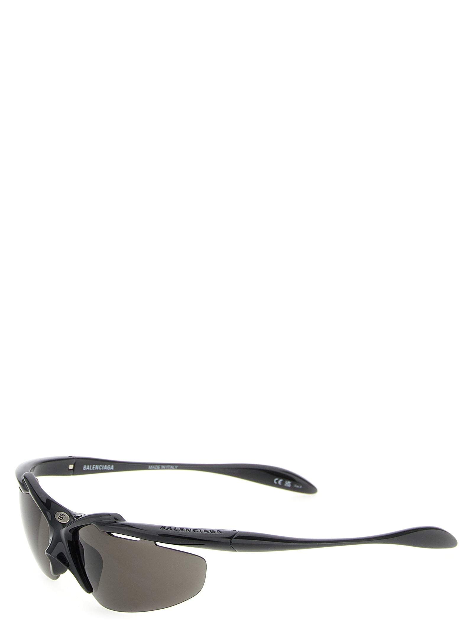 Balenciaga Schwarze Sonnenbrille aus Polyamid