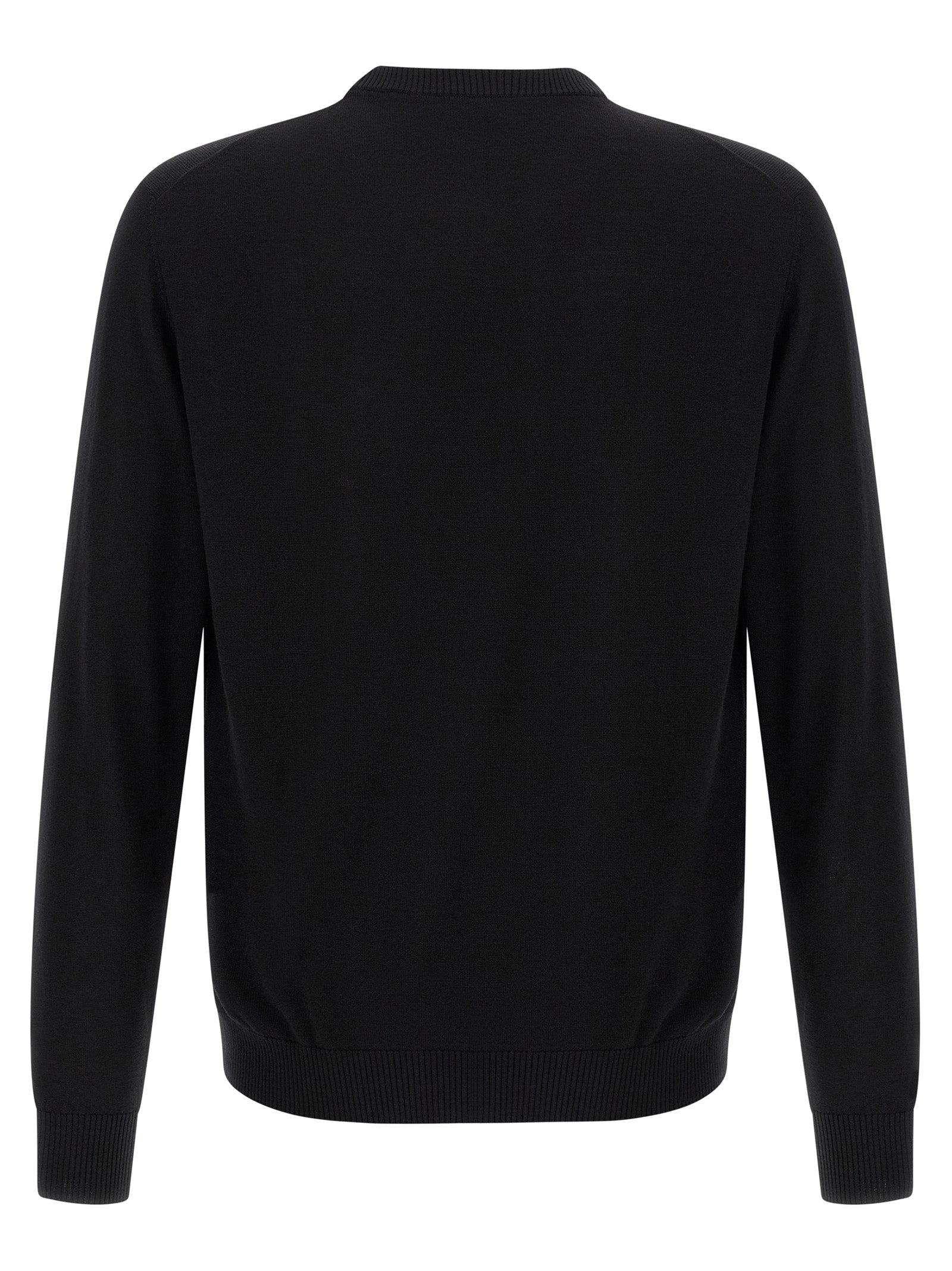 Fendi Schwarzer Cardigan aus Schurwolle