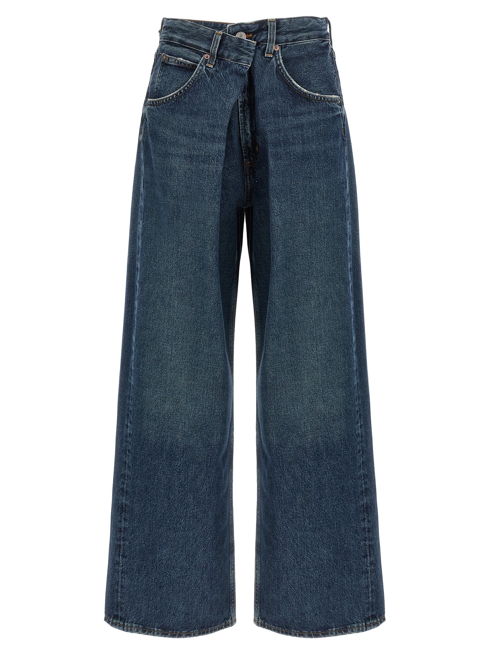 Agolde Blaue Baumwolljeans Denim