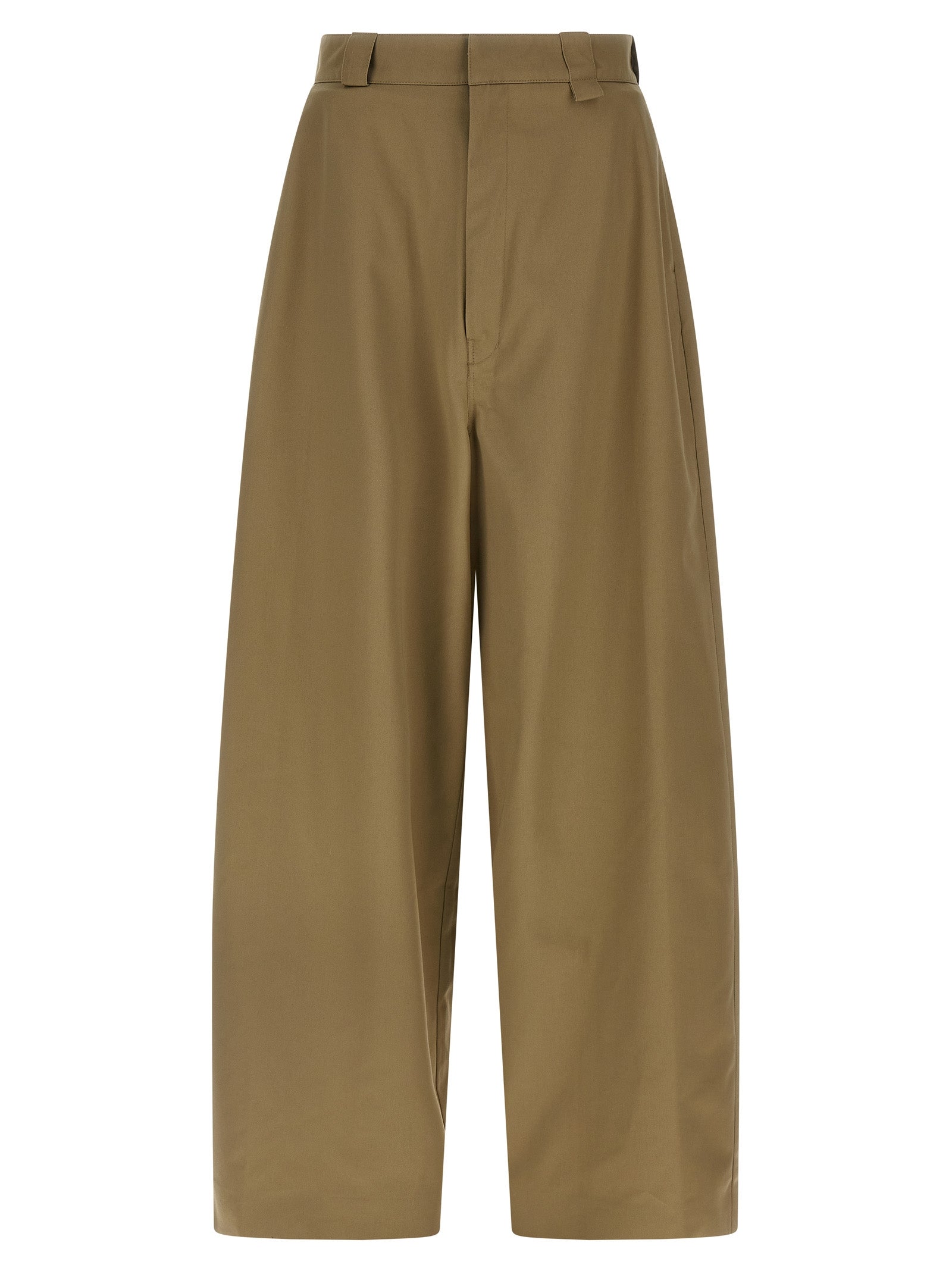 WILLY CHAVARRIA Beige Polyester Chino Hose