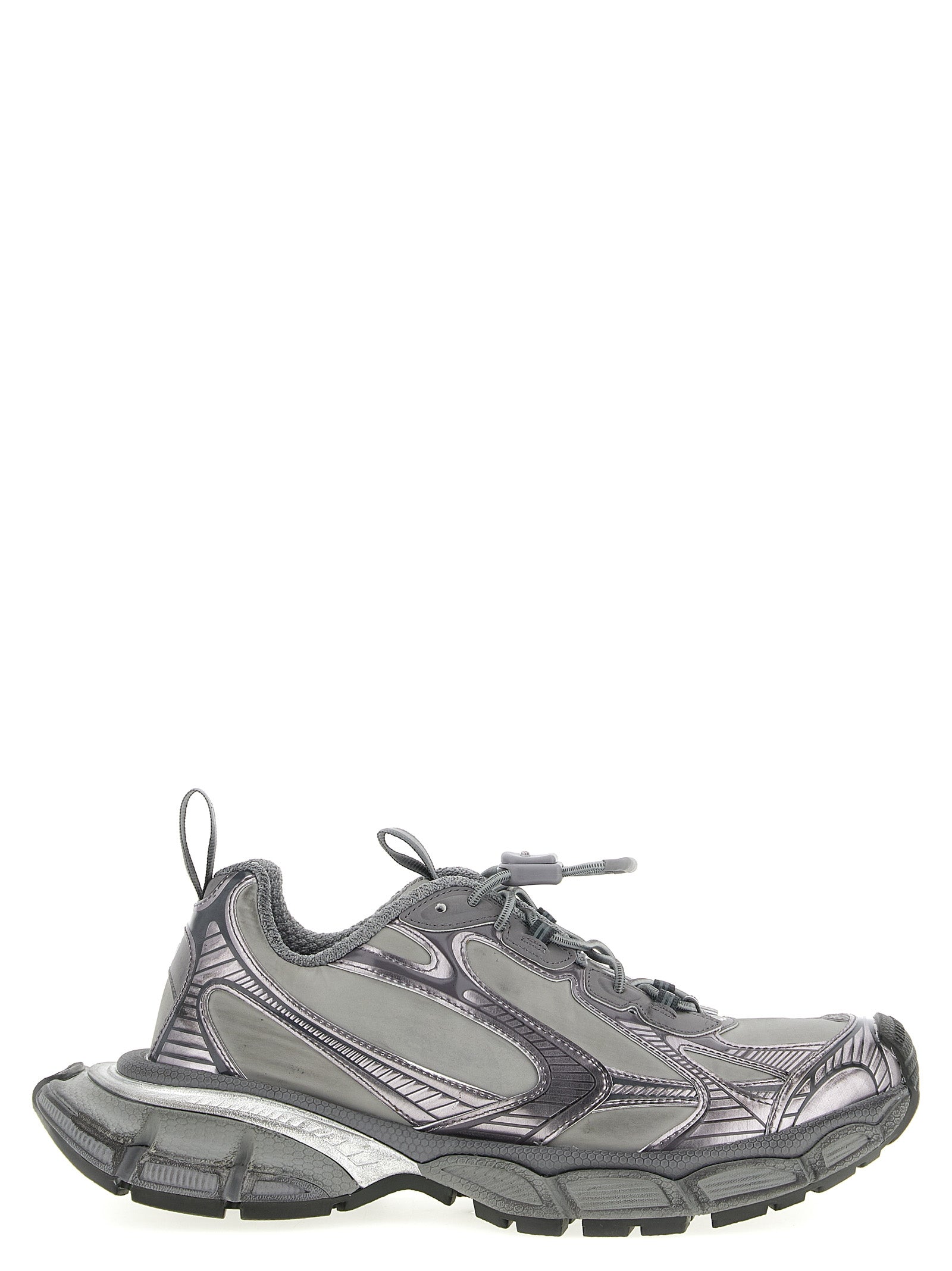 Balenciaga Graue Sportschuhe aus Polyester