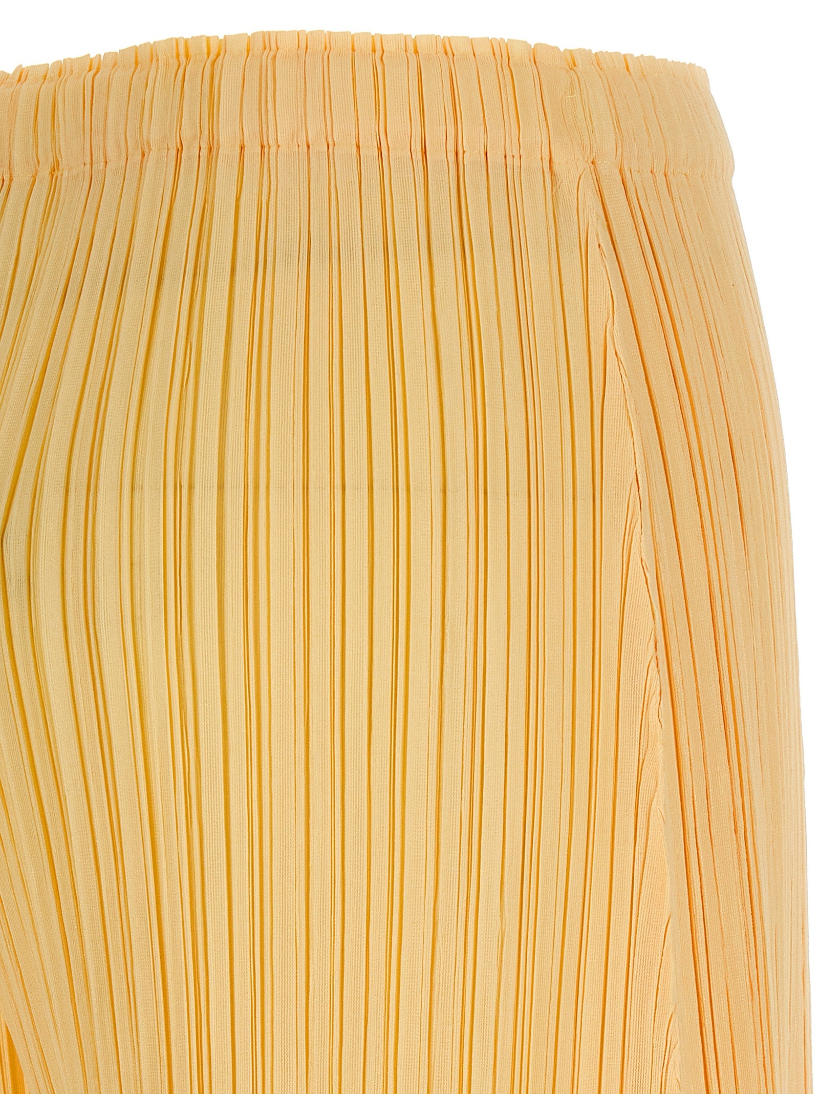 PLEATS PLEASE ISSEY MIYAKE Zweifarbige Polyester-Freizeithose