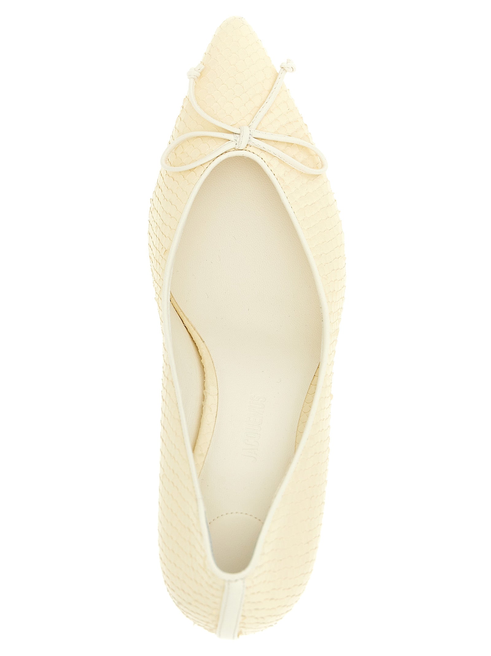 Jacquemus Beige Kalbsleder Pumps mit hohem Absatz
