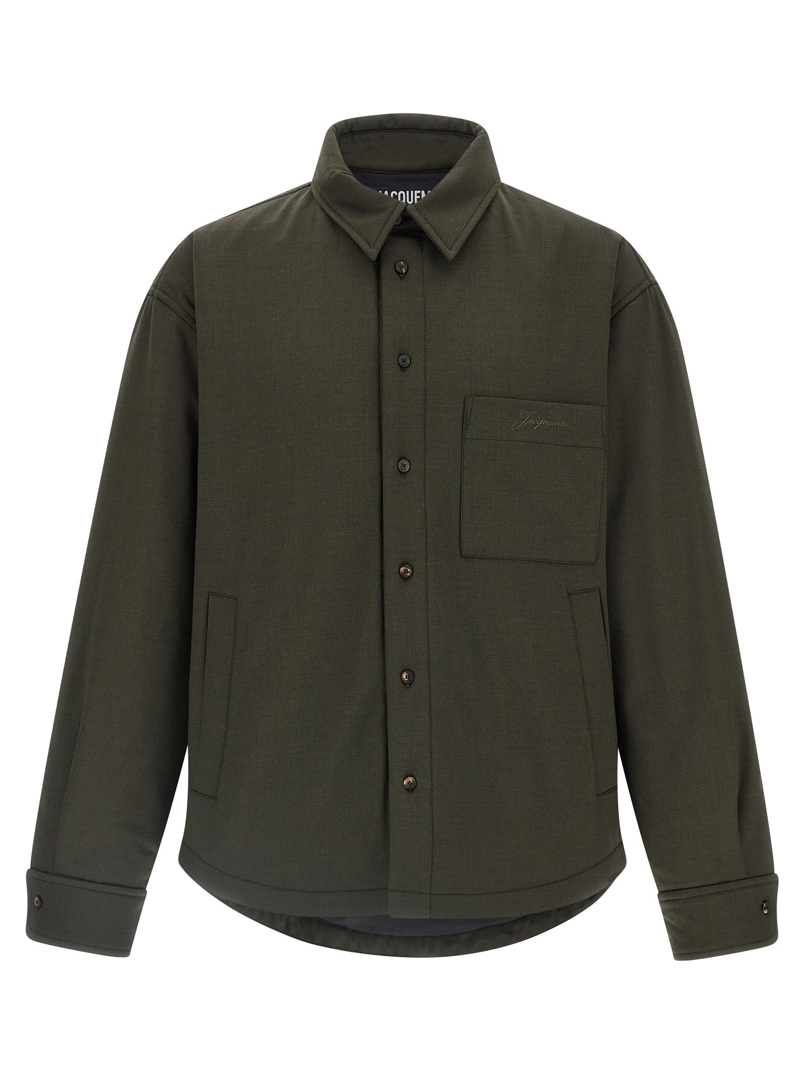 Jacquemus Zweifarbige Jacke aus reiner Schurwolle