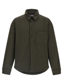 Jacquemus Zweifarbige Jacke aus reiner Schurwolle